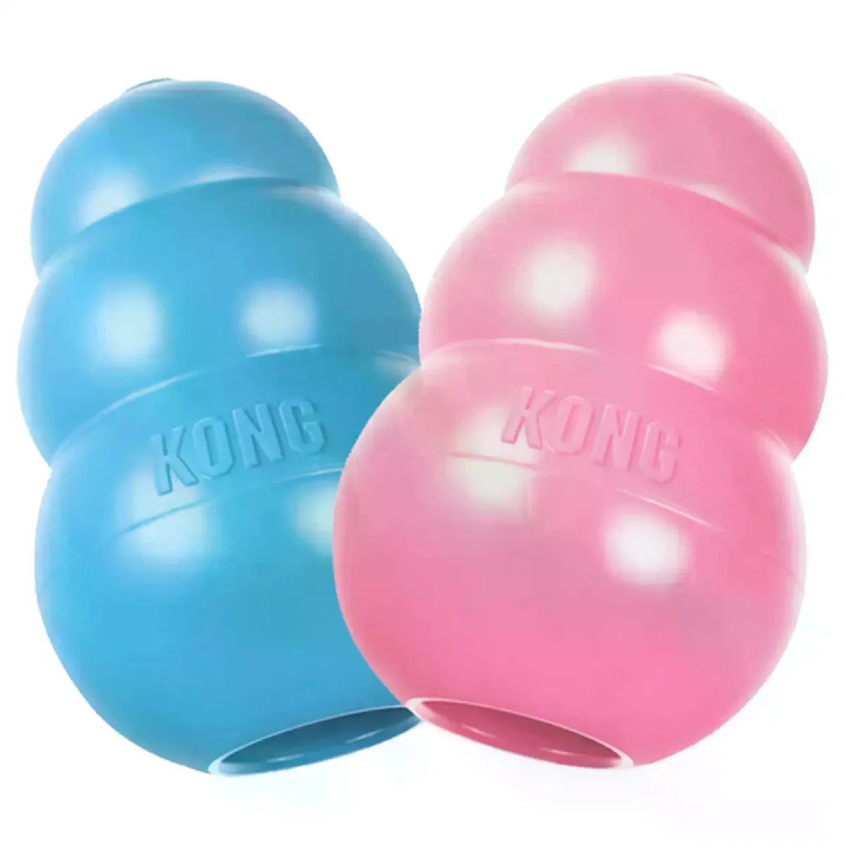 Meilleurs prix pour Jouet pour chiot KONG en caoutchouc naturel pour la dentition, la poursuite et la récupération (la couleur peut varier)~01488