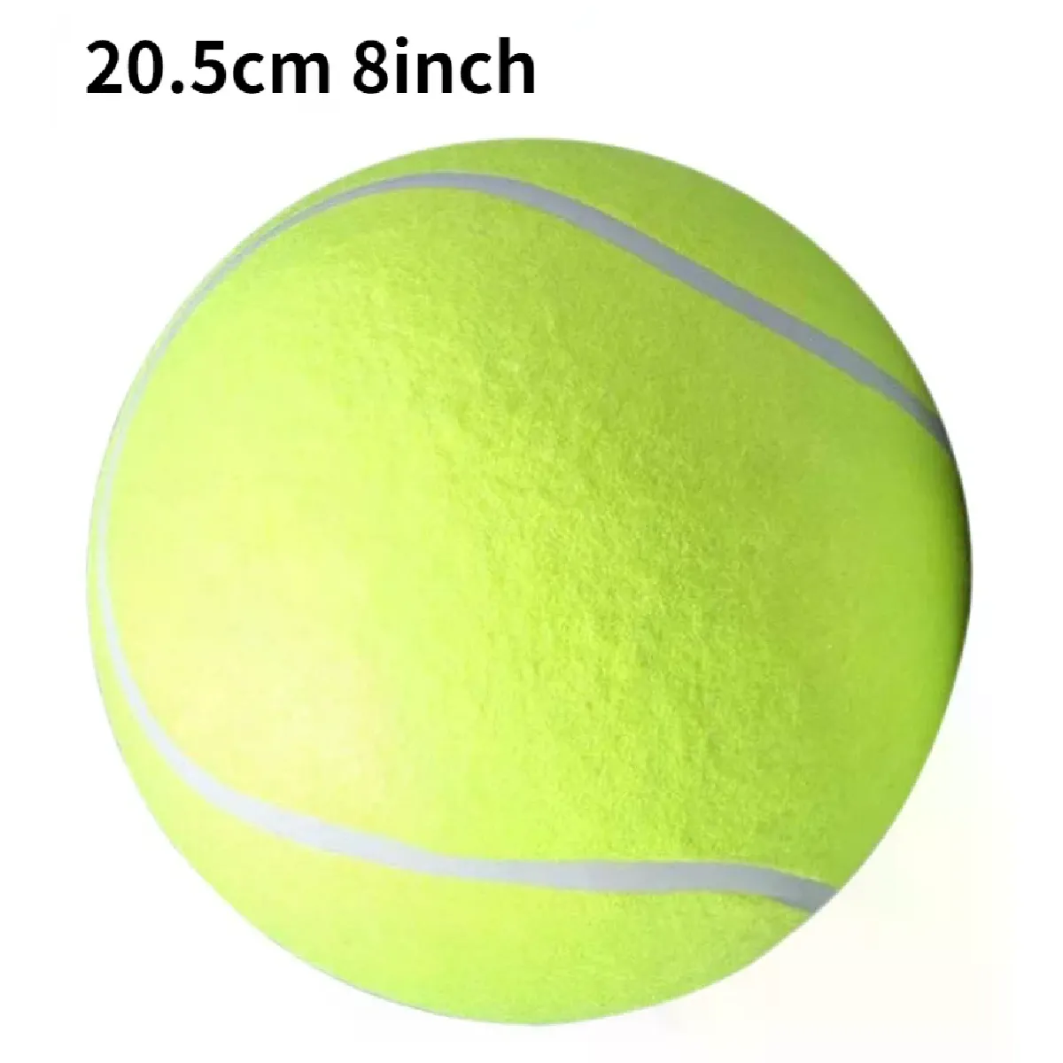 Comparer les prix de Balle de tennis géante pour chien 7/8/9,5 pouces, jouet à mâcher pour chien, balle géante pour enfants, fournitures d'entraînement, peluche, livraison directe~00555