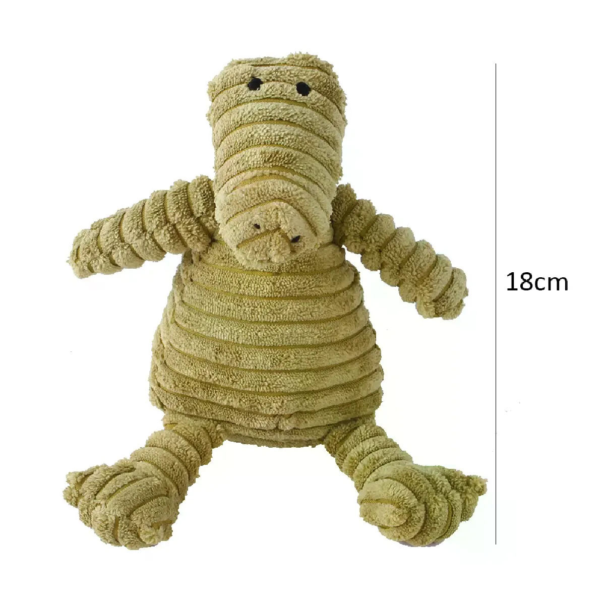 Jouets pour chiens en velours côtelé pour petits et grands chiens, jouets couineurs en peluche pour chiens, jouets à mâcher pour chiots, jouets pour chiens résistants aux morsures~00045