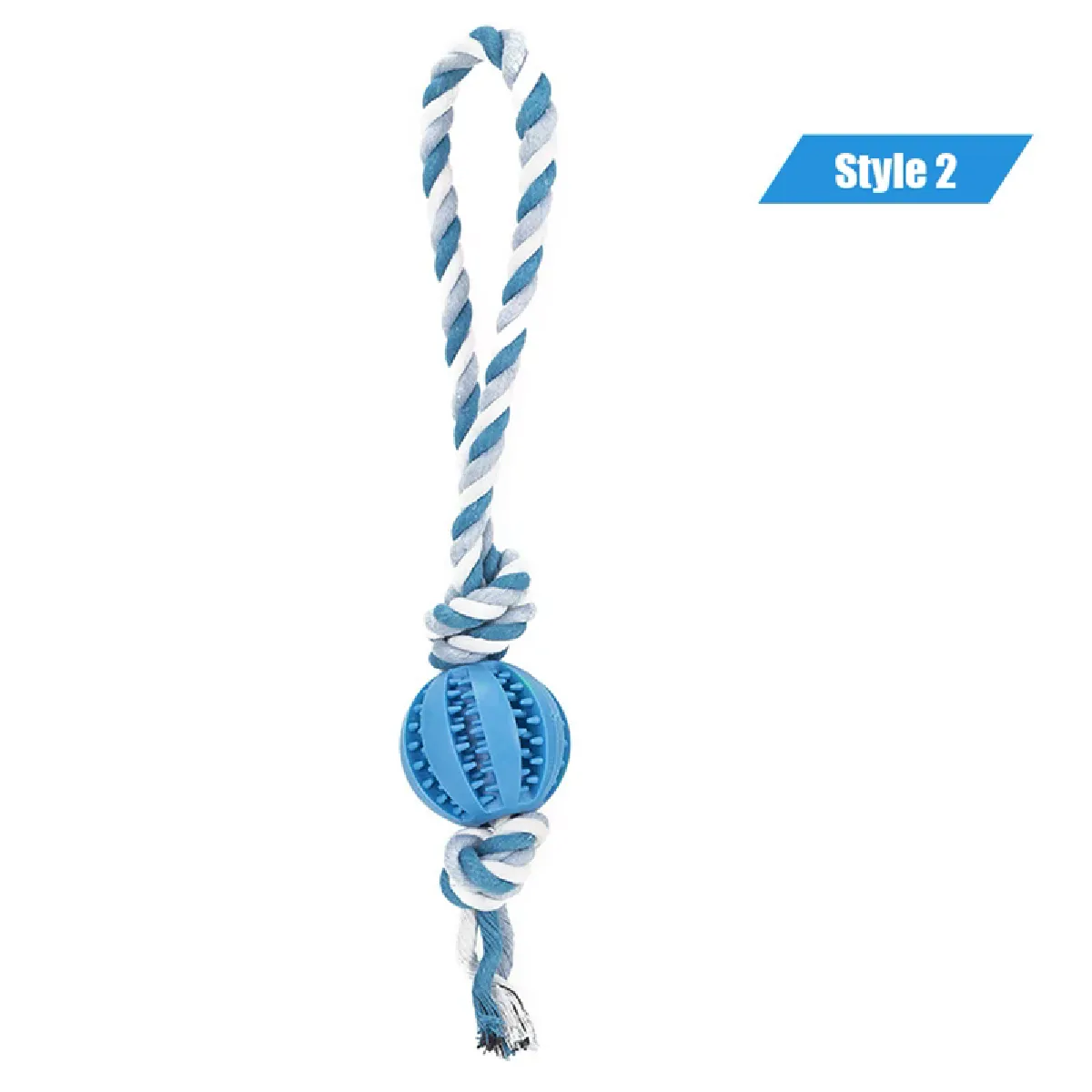 Meilleurs prix pour Jouets pour chiens, balles à friandises interactives, corde de chanvre, balles en caoutchouc qui fuient pour petits chiens, jouets à mâcher, nettoyage des dents pour animaux de compagnie~00450