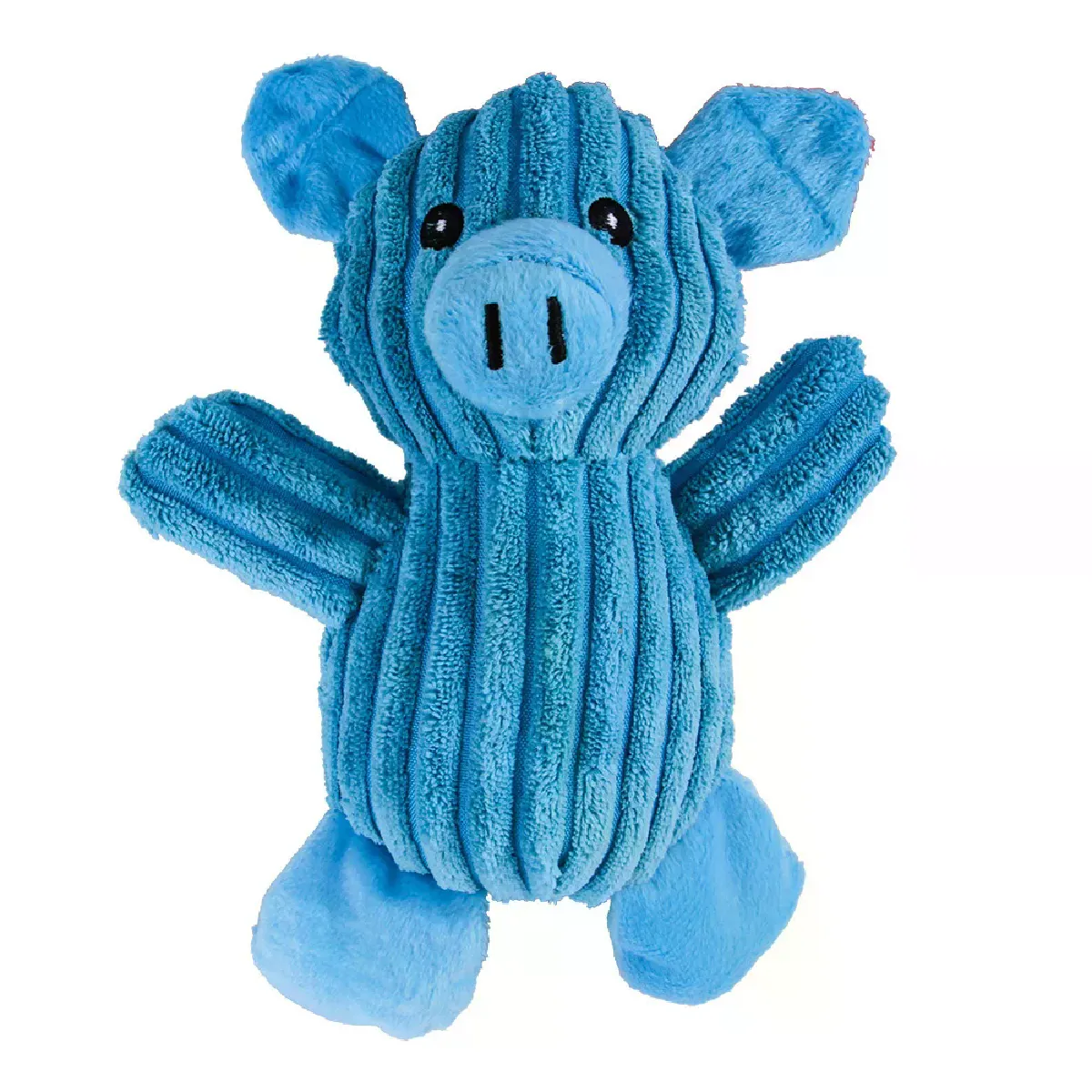 Meilleurs prix pour Jouets en velours côtelé pour petits et grands chiens, peluche en forme d'animal, jouet couineur à mâcher pour chiot, accessoires pour animaux de compagnie~01303