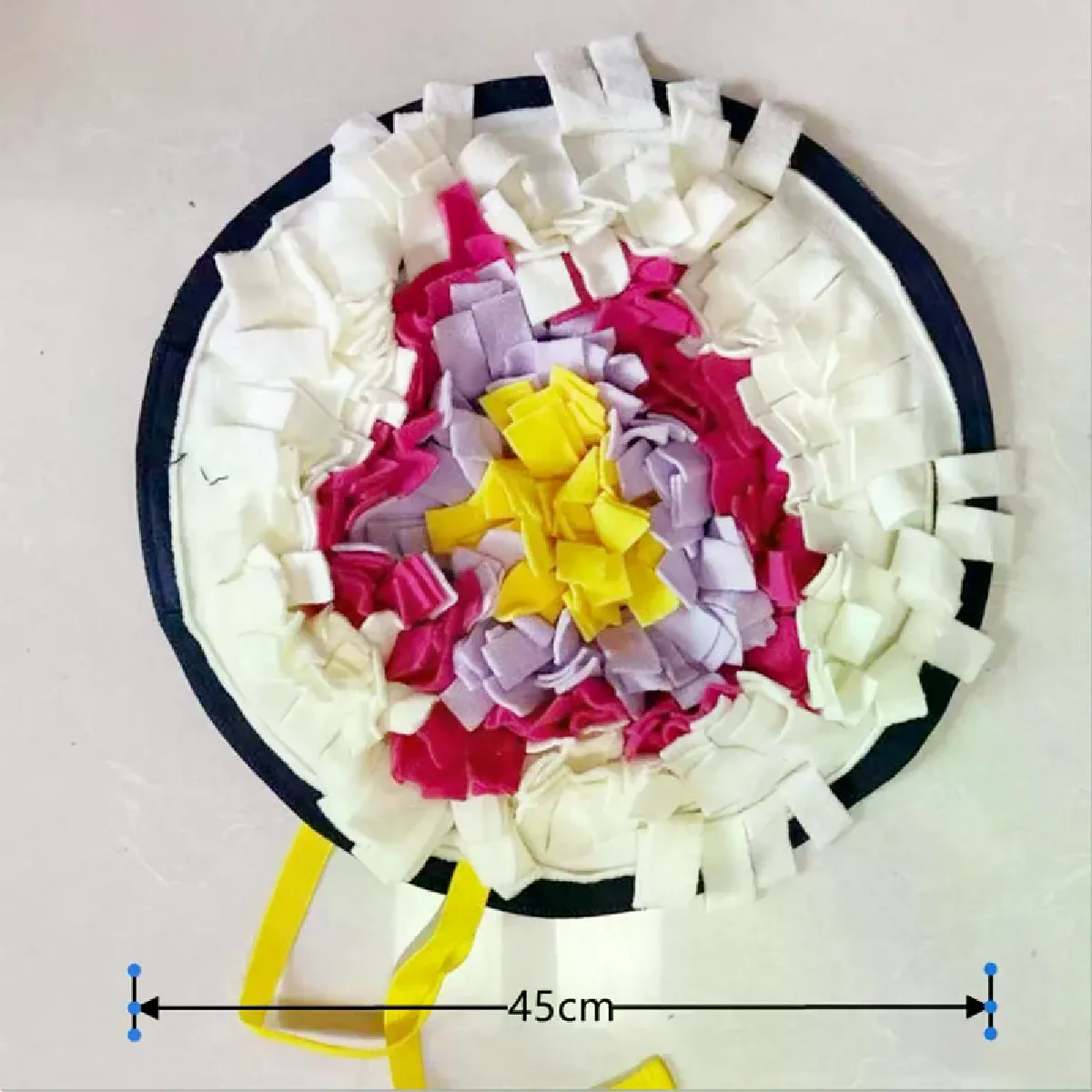 Comparer les prix de Tapis à renifler pour chiens, tapis anti-fuite de nourriture pour animaux de compagnie, couverture de dressage pour chiens et chats, jouet pour le travail du nez, tapis intelligent pour ralentir l'alimentation~00222