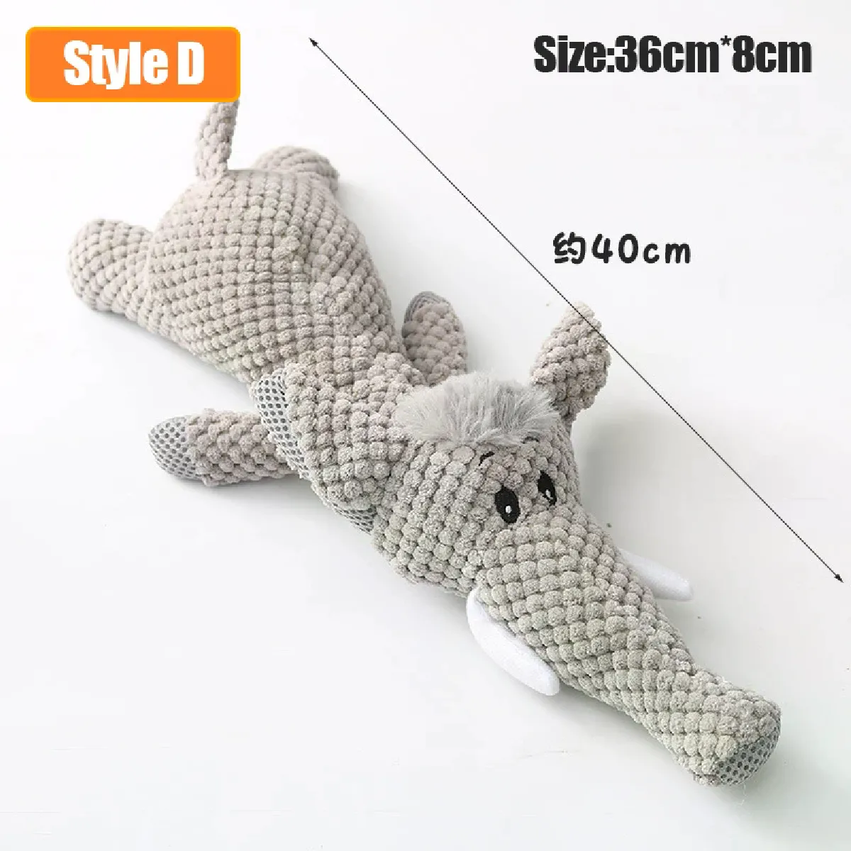 Comparer les prix de Jouet amusant pour animaux de compagnie en forme d'âne, jouet à mâcher interactif en plein air, fournitures de dressage pour chiens, jouet couineur, jouet en peluche à mâcher en os~01044