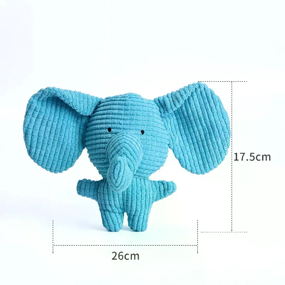 Comparer les prix de Jouets en peluche mignons animaux couineurs vache lapin animal en peluche chien à mâcher sifflet couineur écureuil engagé jouets pour chien~01596