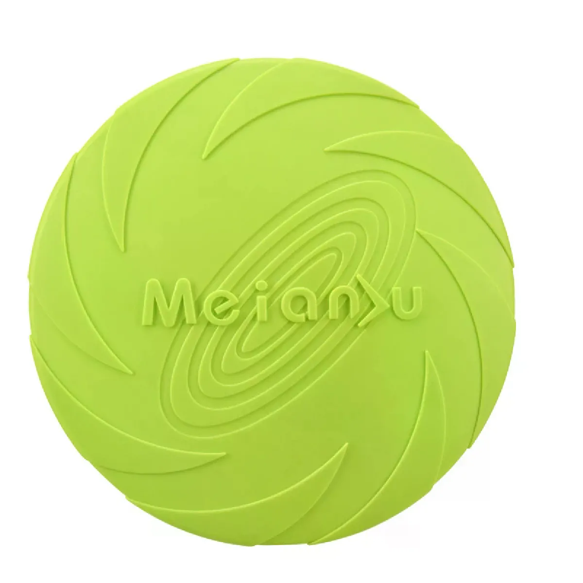 Meilleurs prix pour Frisbeed en silicone pour chien, jouet interactif d'entraînement, disque volant, 15/18/22 cm~00686