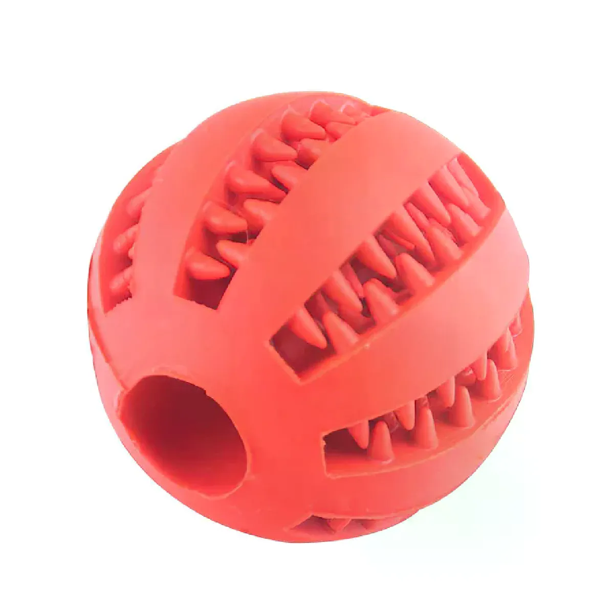 Comparer les prix de Balles de jeu pour petits chiens, jouet interactif à mâcher pour chiots, nettoyage des dents, balle en caoutchouc, accessoires pour animaux de compagnie~00087