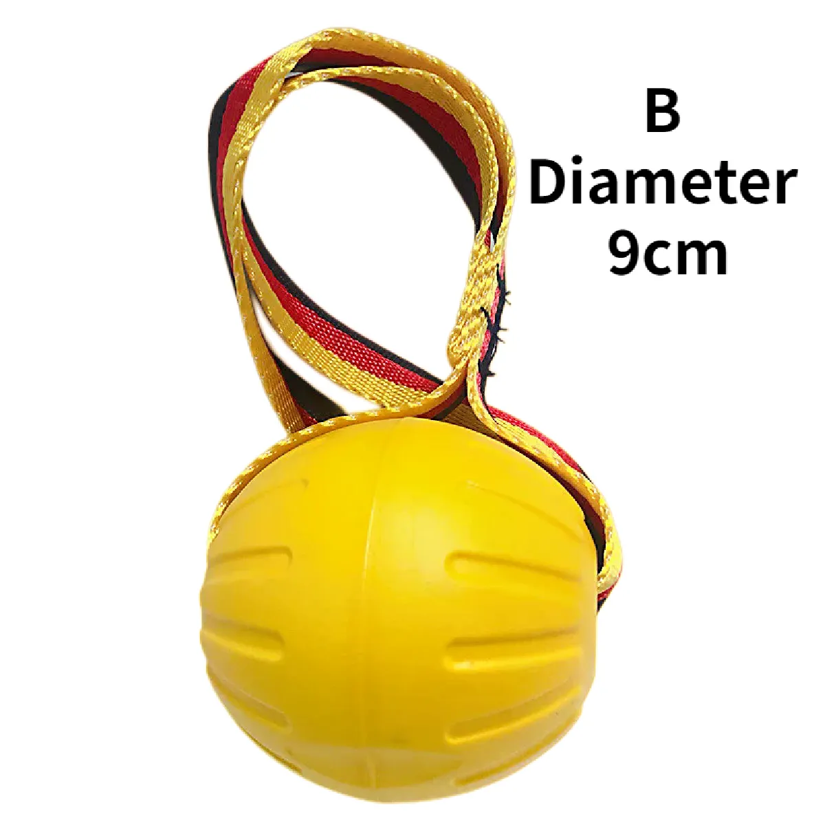 Comparer les prix de Jouet pour chien avec corde, jouet interactif indestructible pour chien, dressage d'animaux de compagnie, mâche, nettoie les dents, noyau solide, balle en caoutchouc EVA pour chien~00633