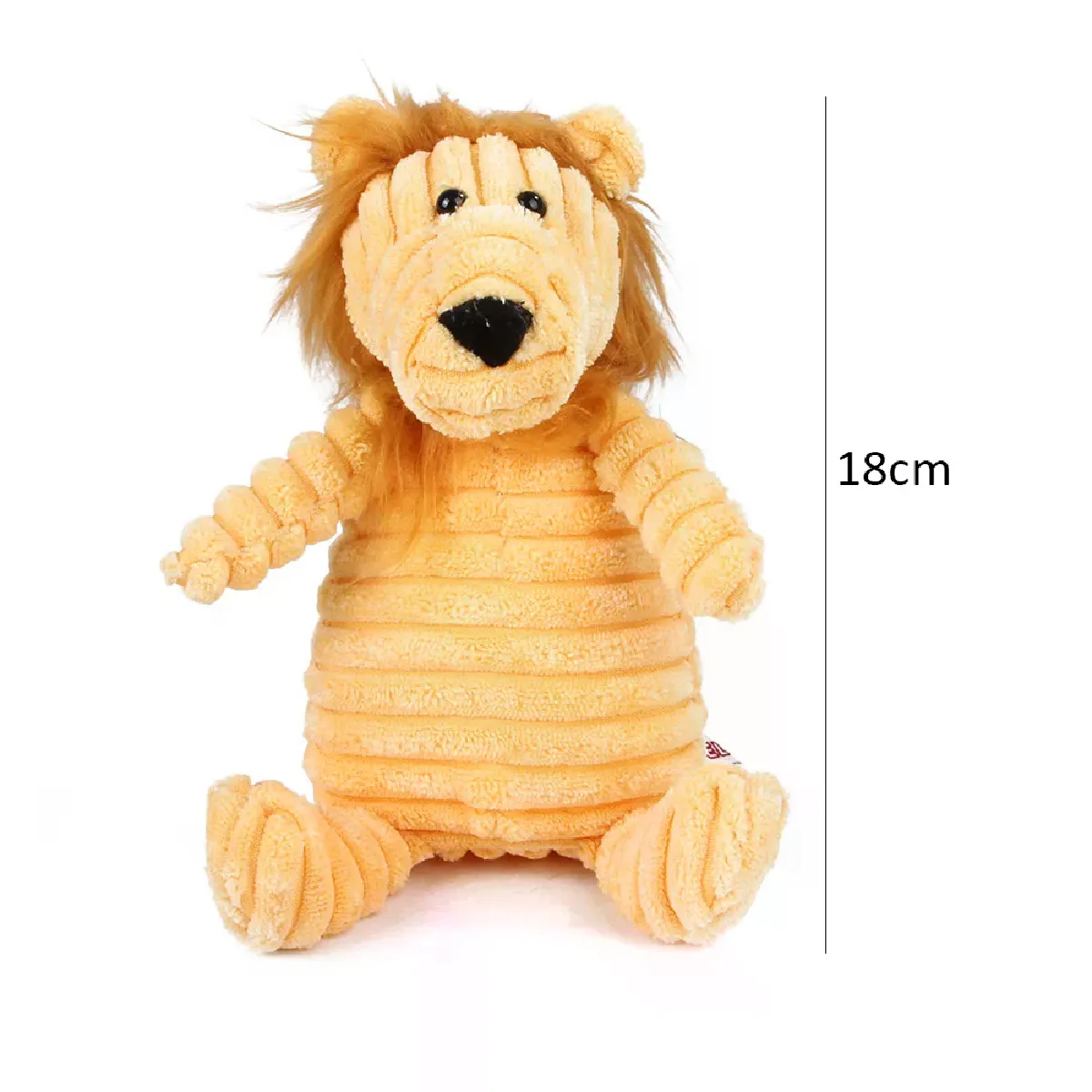 Jouets pour chiens en velours côtelé pour petits et grands chiens, jouets couineurs en peluche pour chiens, jouets à mâcher pour chiots, jouets pour chiens résistants aux morsures~00303