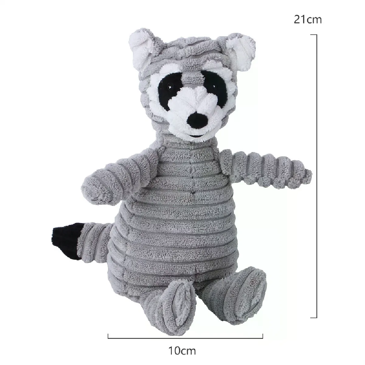 Jouets pour chiens en velours côtelé pour petits et grands chiens, jouets couineurs en peluche pour chiens, jouets à mâcher pour chiots, jouets pour chiens résistants aux morsures~00306