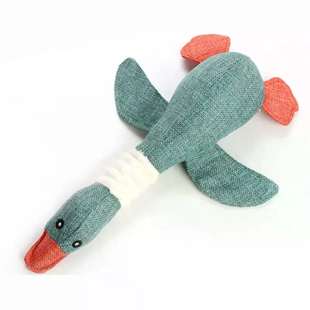 Meilleurs prix pour Jouet pour chien en forme de canard colvert, à mâcher agressif, couineur, motif oies sauvages, puzzle, jouets d'entraînement, mignon et doux, jouet couineur à mâcher pour chien~01024