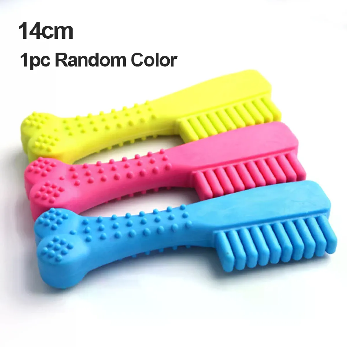 Comparer les prix de 1 jouet pour animaux de compagnie pour petits chiens, en caoutchouc, résistant aux morsures, nettoyage des dents, mastication, entraînement, fournitures pour animaux de compagnie, chiots, chats~00215