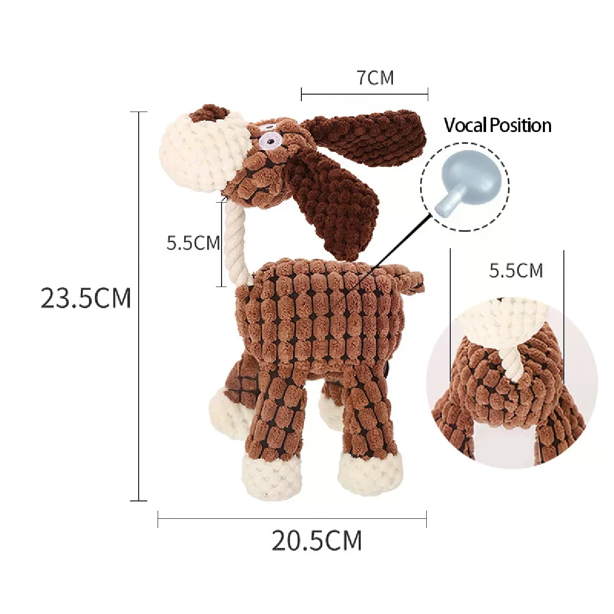 Meilleurs prix pour Jouet amusant pour animaux de compagnie en velours côtelé en forme d'âne, jouet couineur pour chiot, jouet molaire en peluche, accessoire de dressage pour chien~00895