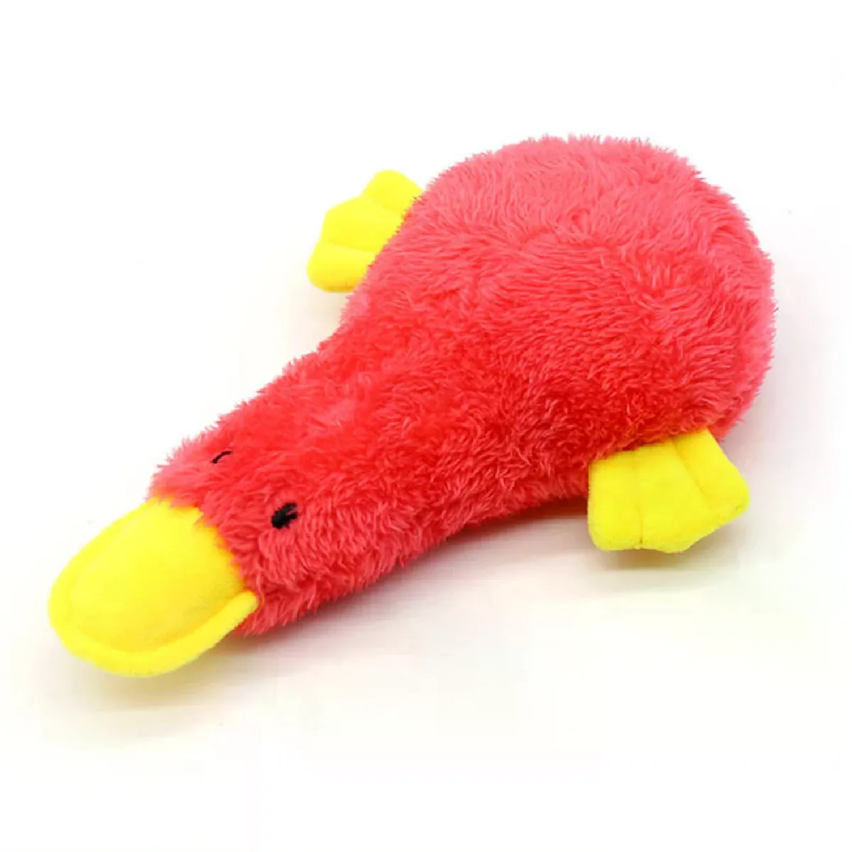 Comparer les prix de Jouet en peluche pour chien et chat, mignon, en forme d'animal, qui couine, amusant et durable, à mâcher, adapté à tous les animaux de compagnie, jouet d'entraînement molaire.~01764