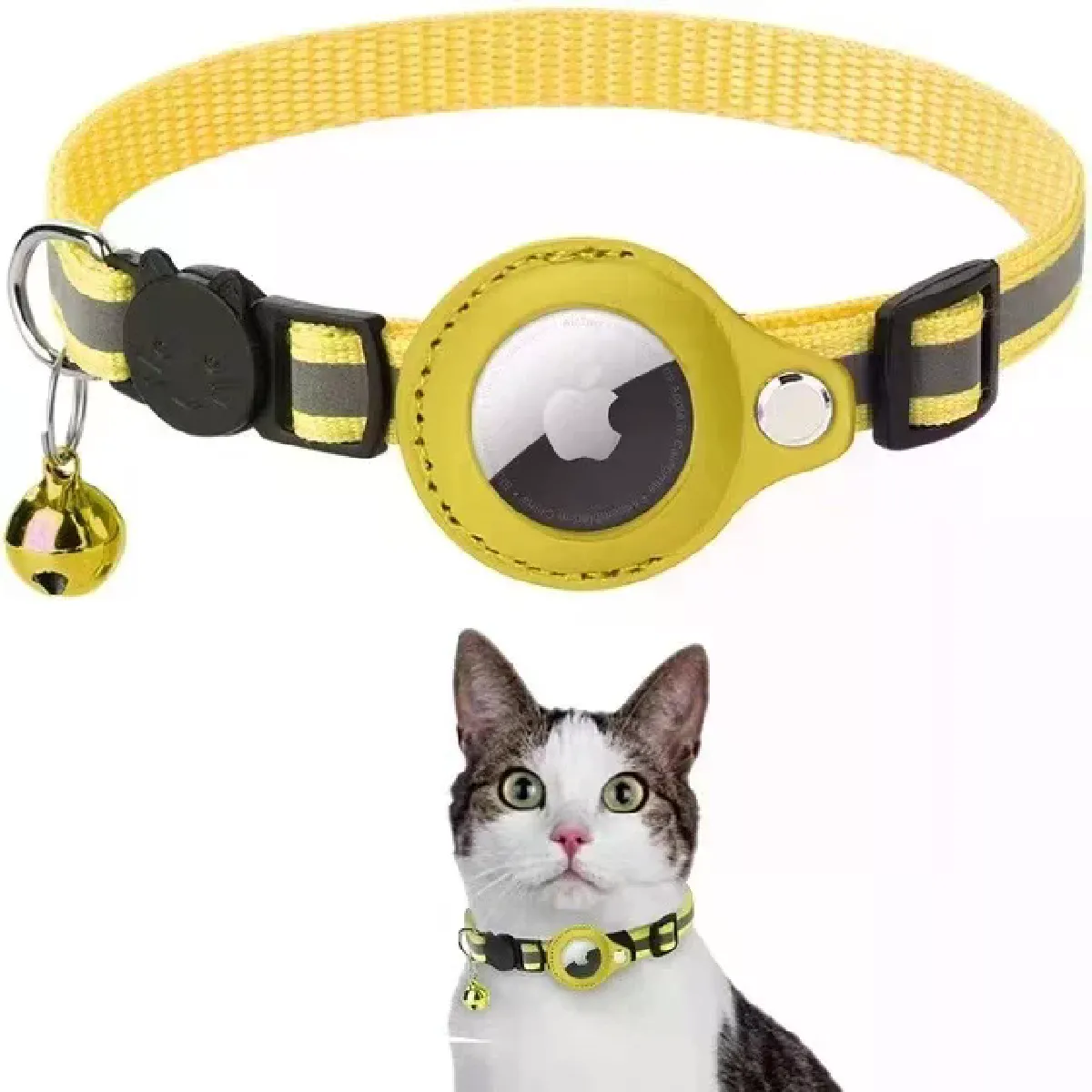 Meilleurs prix pour Nouveau traceur GPS pour animaux de compagnie, localisateur intelligent de marque pour chien, Bluetooth, détection d'animaux, émetteur personnel pour collier de chat, chien et oiseau~01420