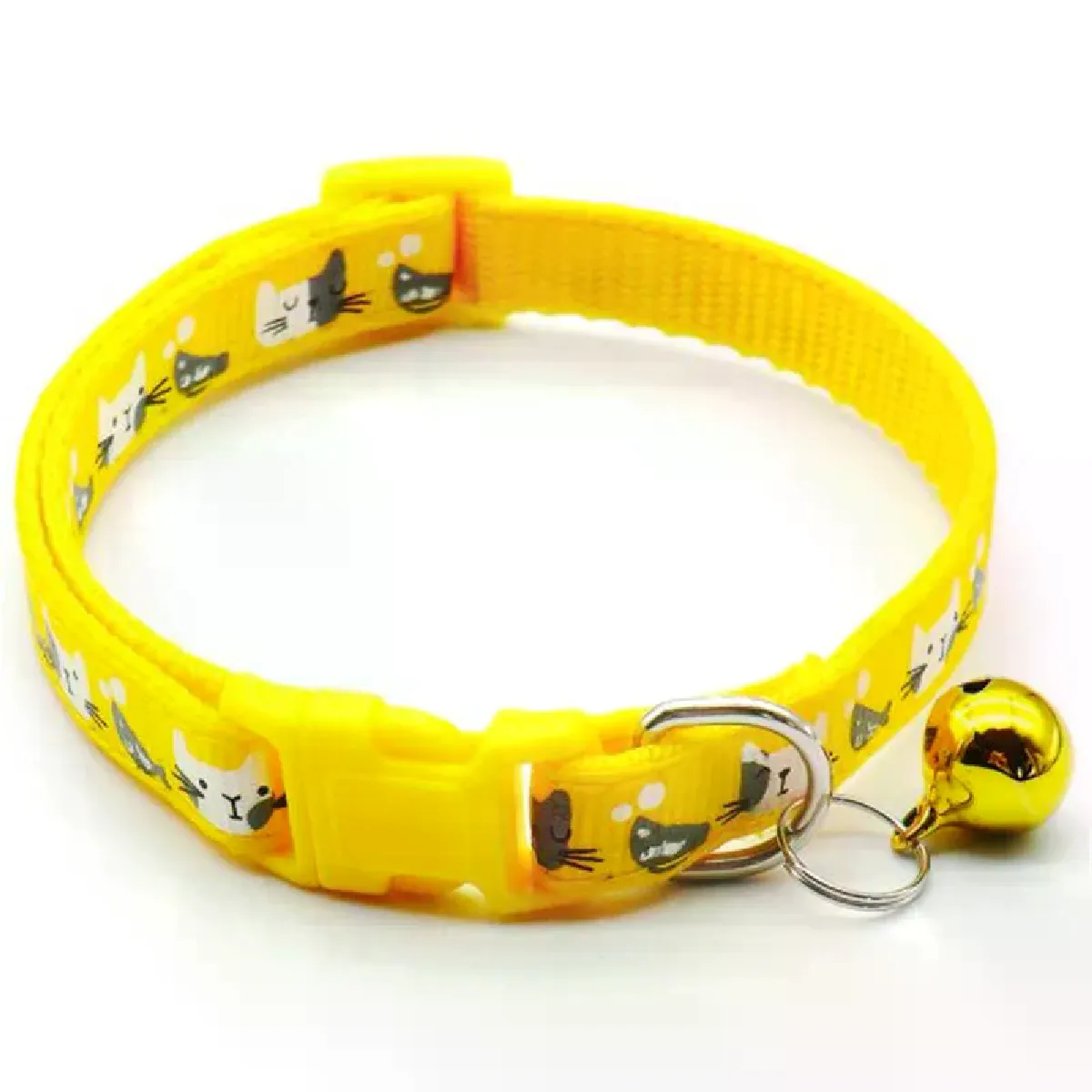 Comparer les prix de Collier pour chat tendance, motif animal coloré, jolie cloche, réglable, accessoire pour chat~00426