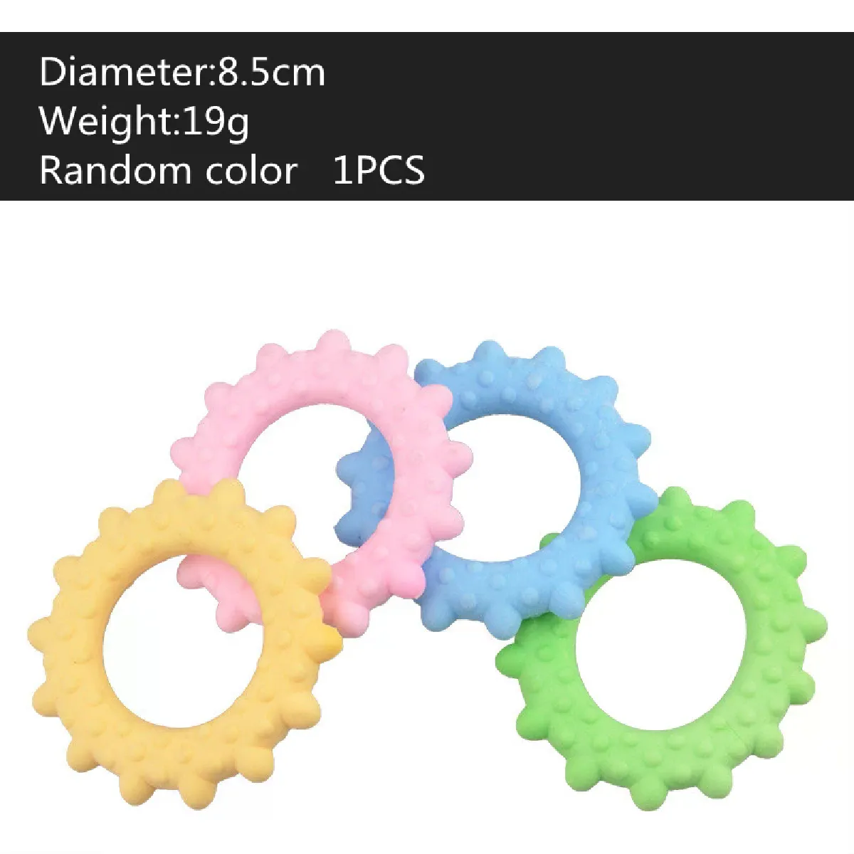 Comparer les prix de Jouets pour animaux de compagnie à mâcher en caoutchouc couinant pour chats, chiots, bébés chiens, jouet en caoutchouc non toxique, balle en os amusante, jeu interactif~02861