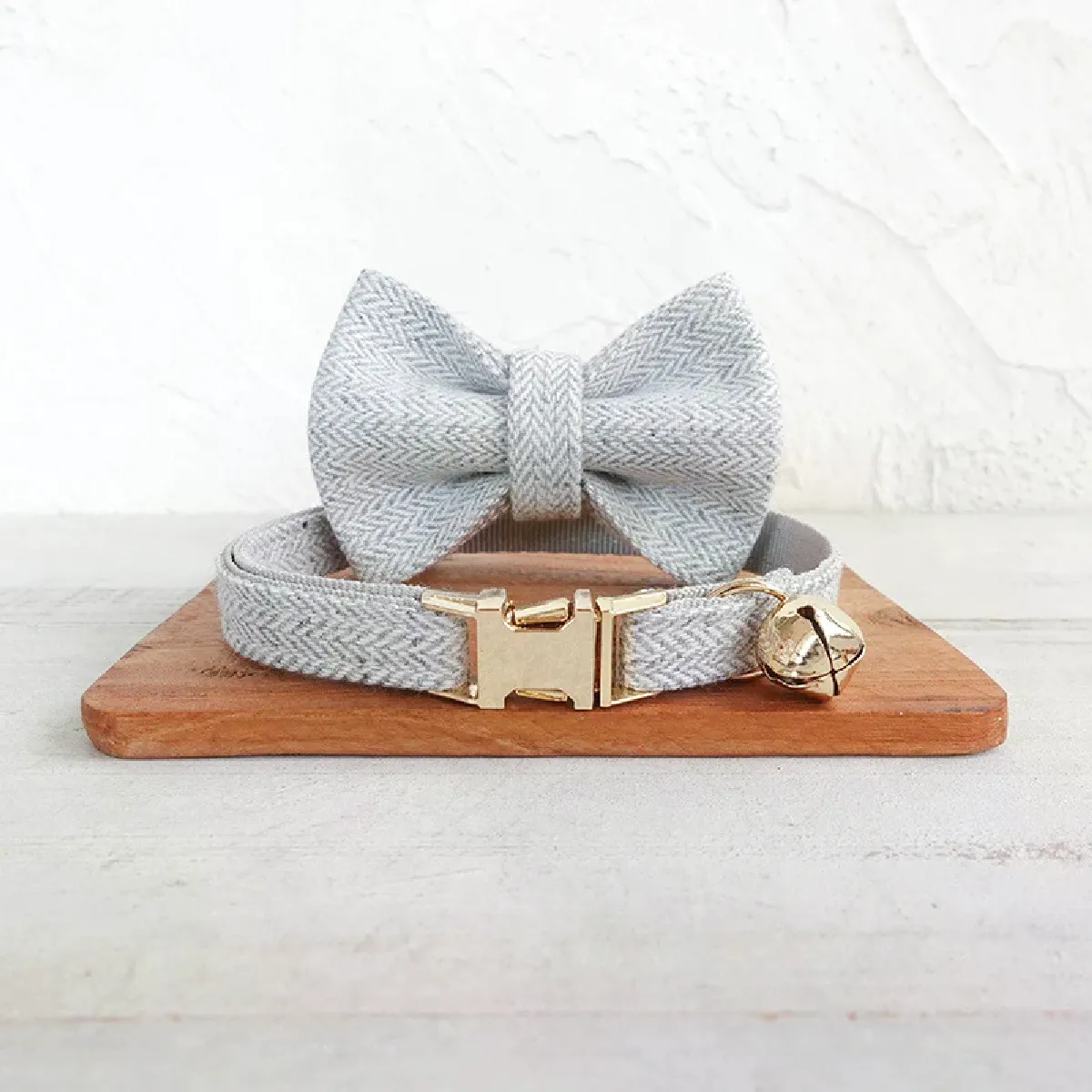 Collier pour chat avec clochette et plaque signalétique gravée personnalisée, colliers pour chatons, collier pour chat personnalisé pour petits chiens, Chihuahua, Yorkshire~01804