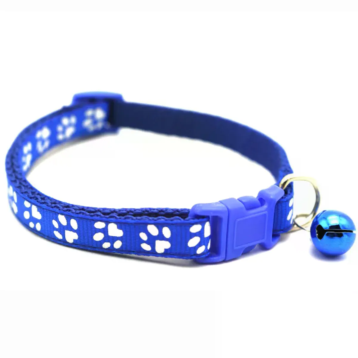 Comparer les prix de Collier réglable multicolore pour animaux de compagnie avec boucle pour petits chiots et chats~01099