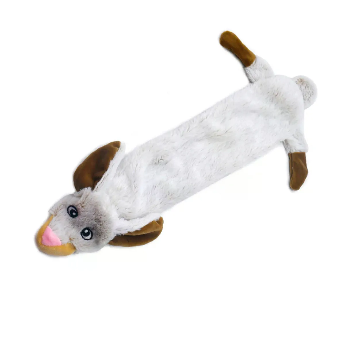 Comparer les prix de Nouveaux jouets en peluche mignons qui couinent, animal loup lapin, animal en peluche pour chien, à mâcher, sifflets couineurs, jouets pour chien écureuil engagé~03930