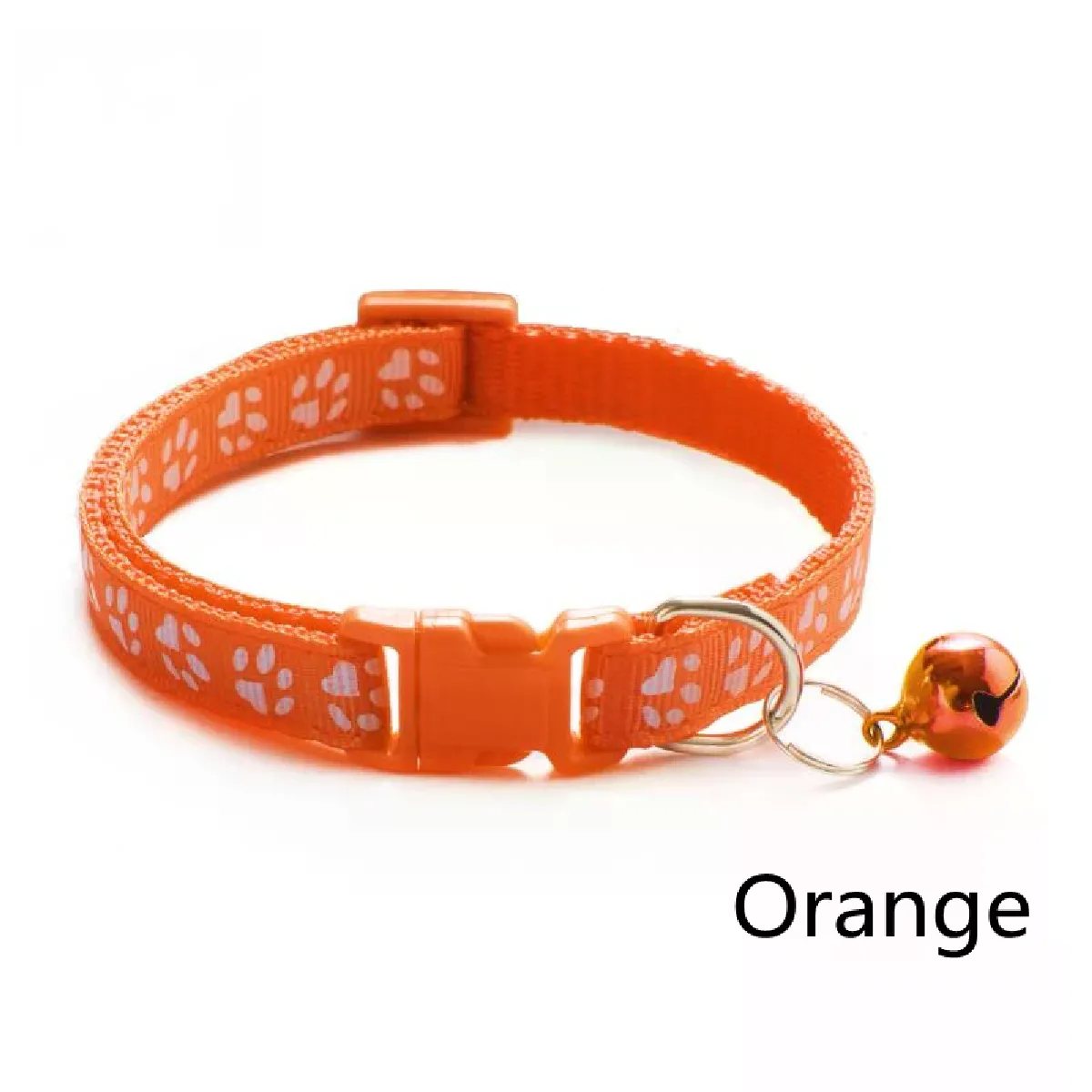Comparer les prix de Collier pour animal de compagnie avec clochette, empreinte de dessin animé, accessoires colorés pour chien, chiot, chat, collier pour chaton, collier de sécurité réglable, collier pour animal de compagnie~00080