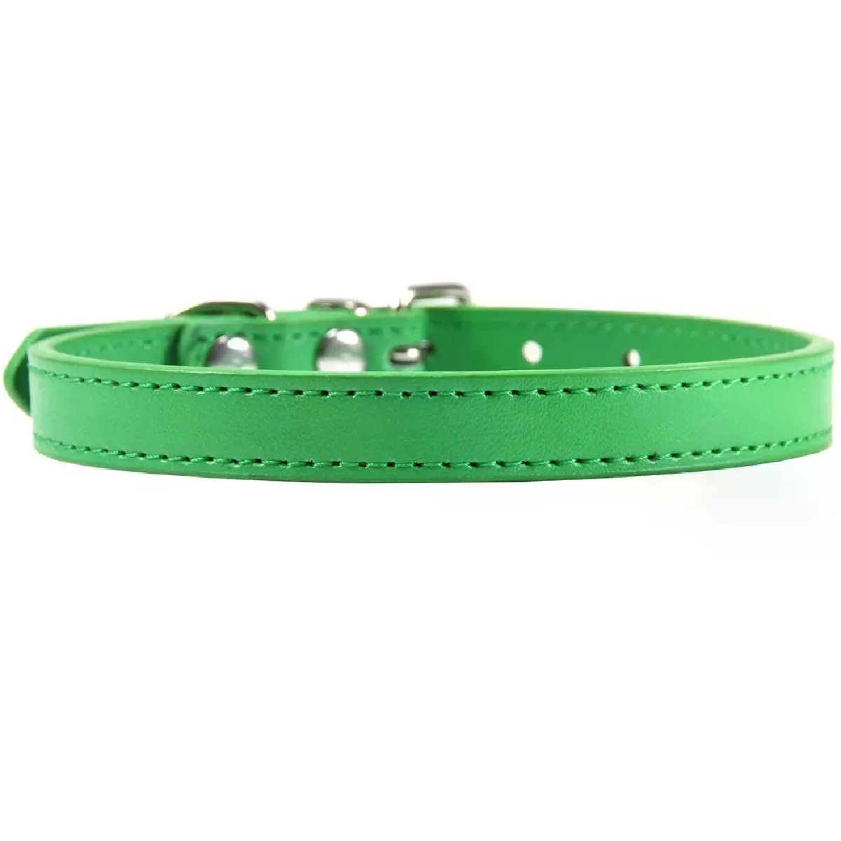 Collier en cuir coloré pour chiot et chat, collier mignon pour chaton, nom personnalisé, collier pour chat, fournitures pour chien, accessoires, harnais~00612