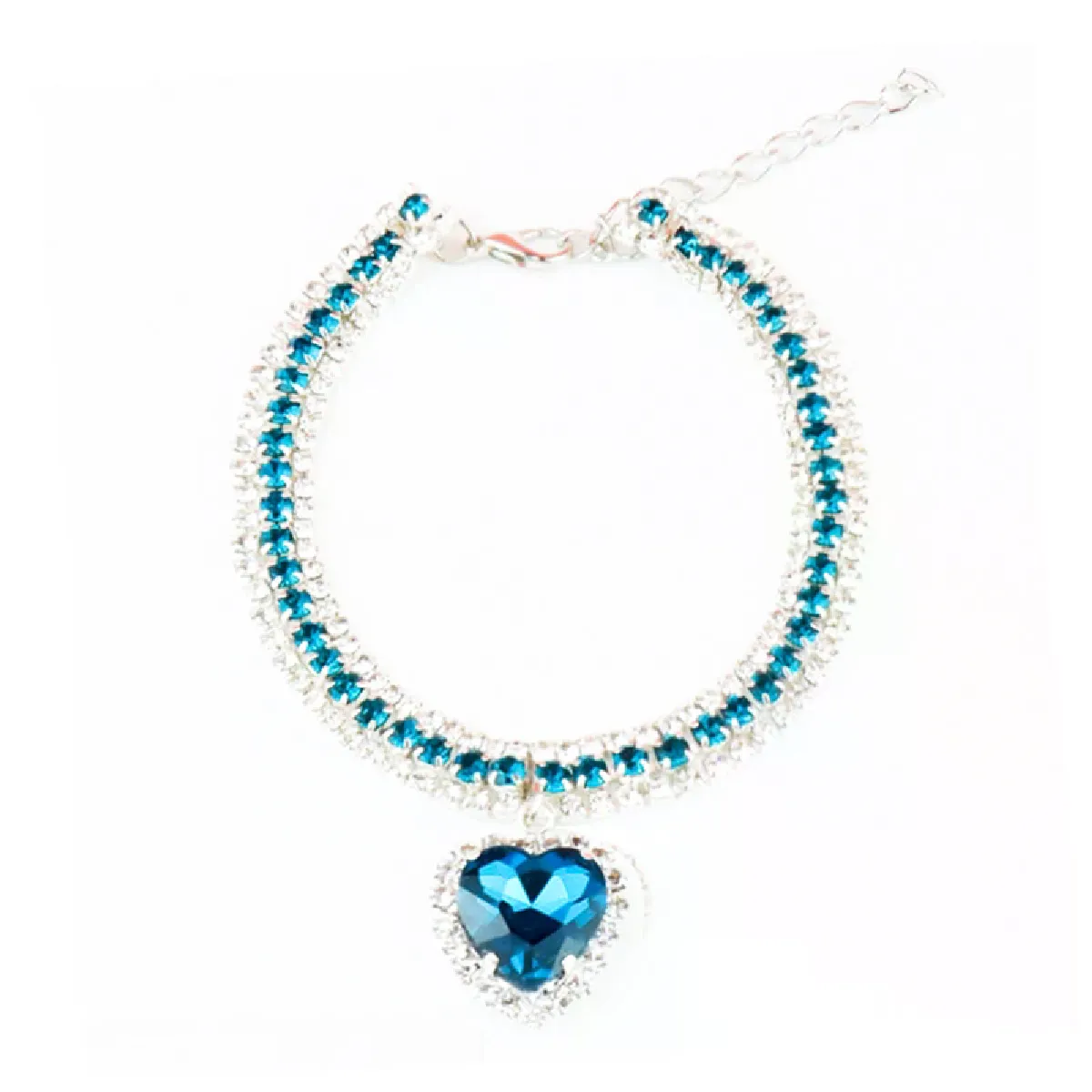 Collier en cristal pour chat, pendentif en fausse perle et strass, collier de perles, collier pour chat, collier pour chien, collier Gato~00790