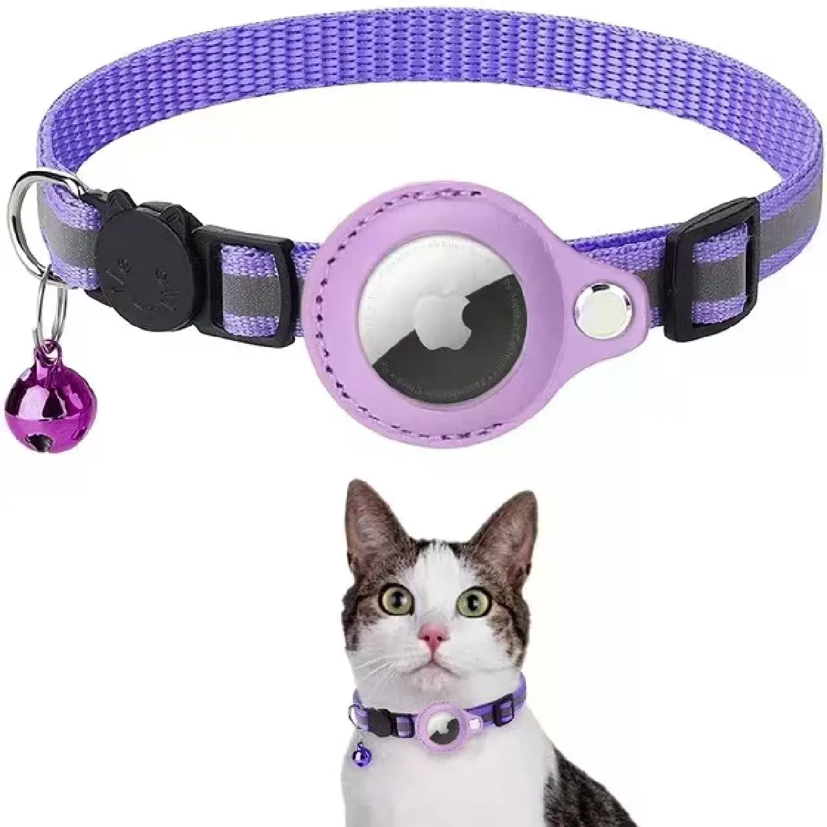 Nouveau traceur GPS pour animaux de compagnie, localisateur intelligent de marque pour chien, Bluetooth, détection d'animaux, émetteur personnel pour collier de chat, chien et oiseau~01419