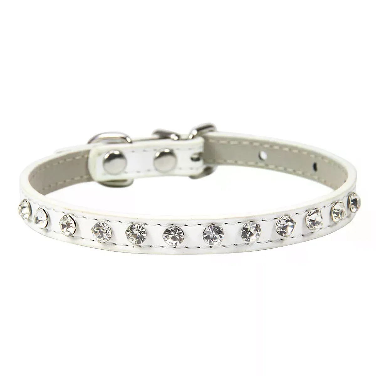 Meilleurs prix pour Collier pour chat en strass diamant super brillant, collier pour chiot, chien ou chat, collier pour chat, sangle en cuir, accessoires pour chat, collier réglable pour chiot~00471