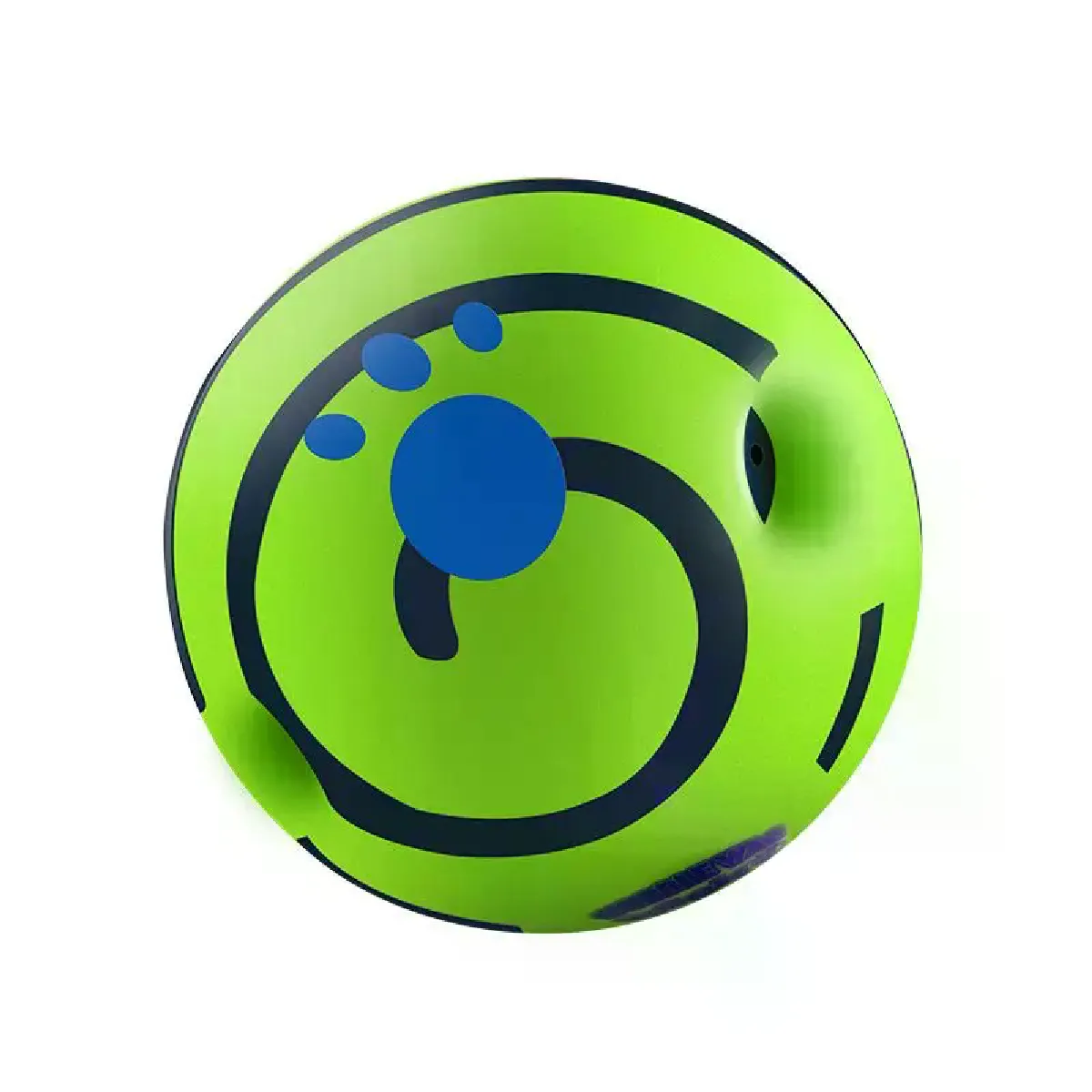 Meilleurs prix pour Jouet pour chien, jouet de guérison, balle sonore et riante, balle à mâcher pour animaux de compagnie, molaires roulantes, soulage l'ennui, jouets interactifs pour chiens~03750