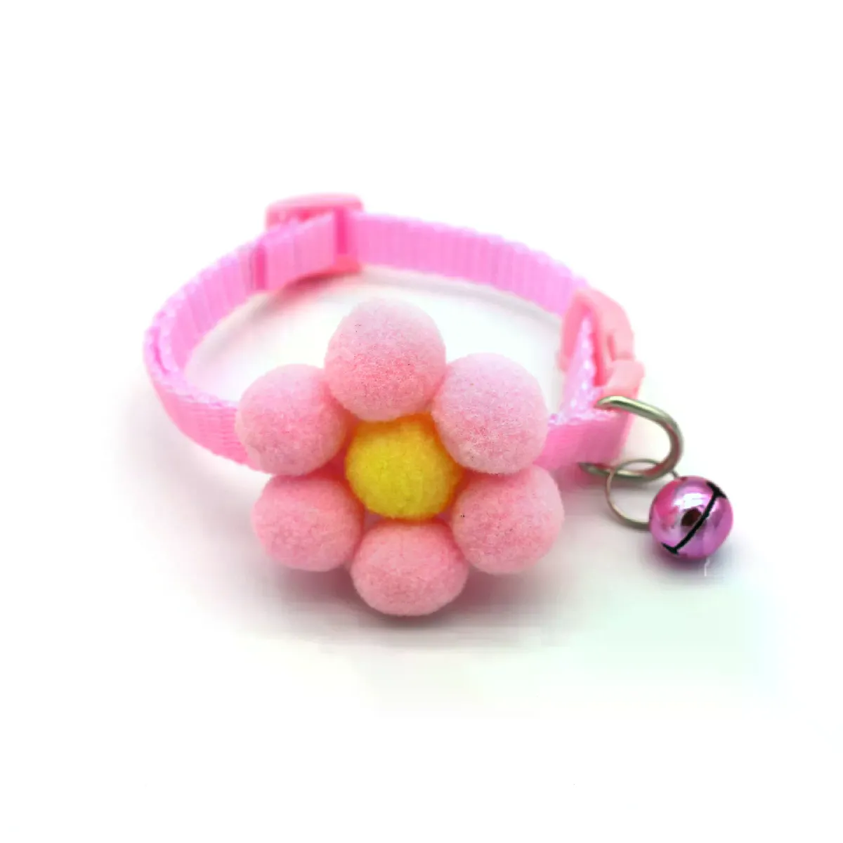 Meilleurs prix pour Collier pour chat réglable avec nœud papillon et bouton de sécurité floral, accessoire pour animaux de compagnie, cadeau pour chiot et chat~00604