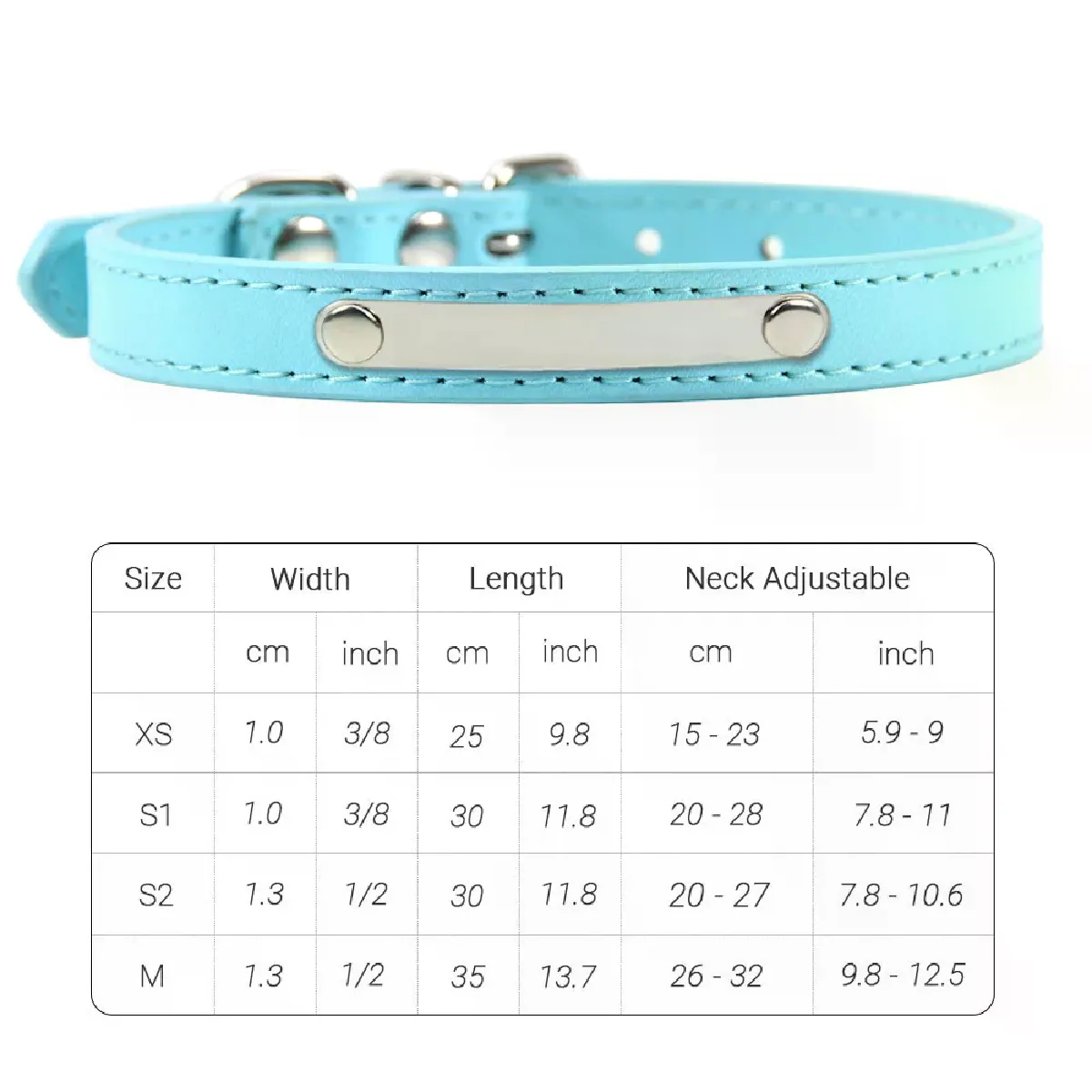 Meilleurs prix pour Collier pour chat en cuir PU, collier personnalisé pour chaton, gravure du nom de l'identification, sangle de cou pour animal de compagnie pour chat pour petits chiens, accessoires pour chiots, collier~01295