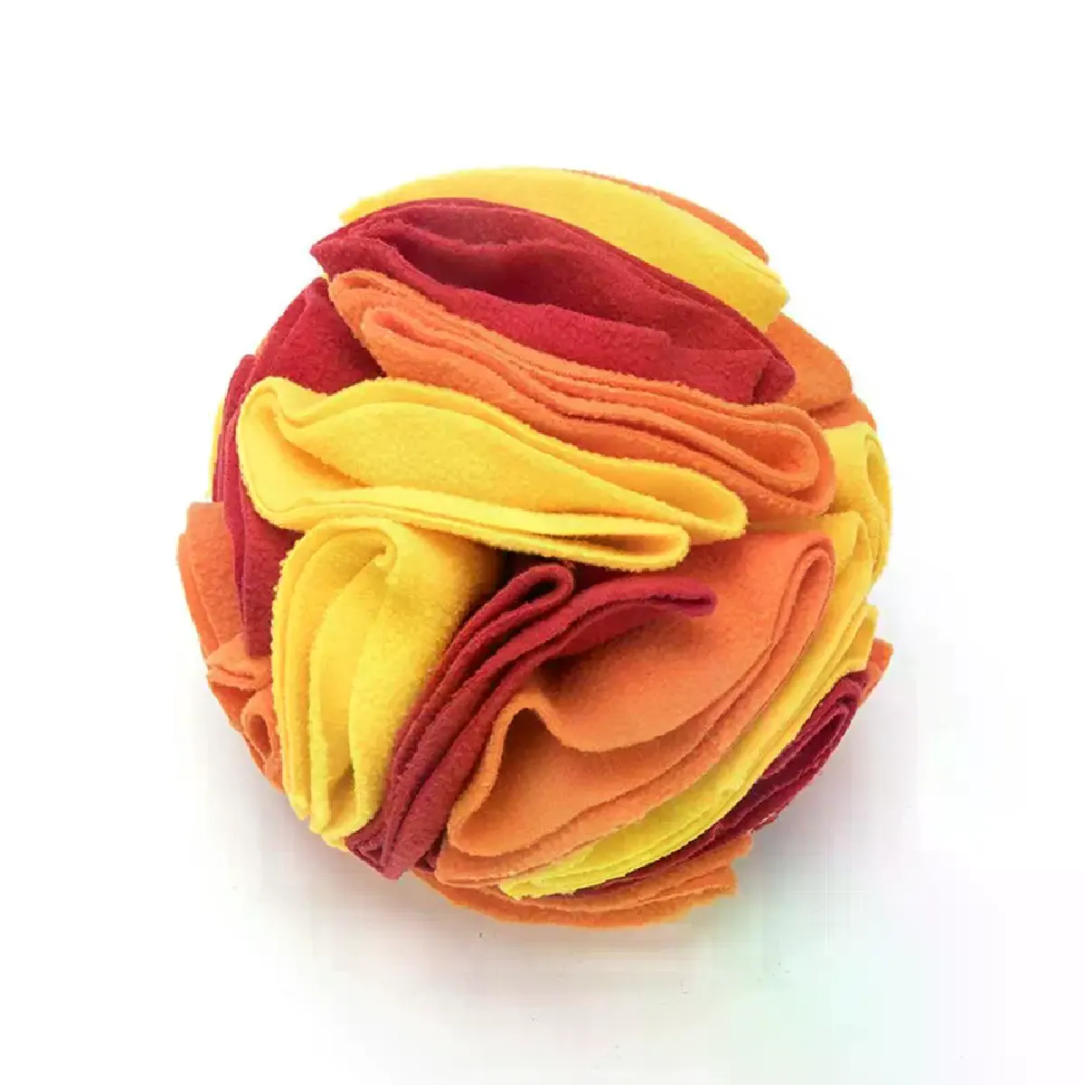 Meilleurs prix pour Jouet pour chien, balle puzzle colorée et pliable, jouet reniflant le nez, augmente le QI, apprentissage de la nourriture, jouet anti-stress pour manger lentement~03629