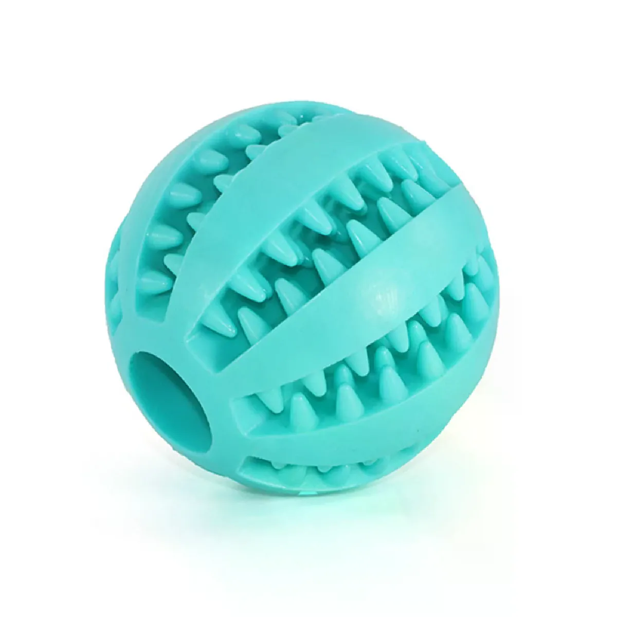 Meilleurs prix pour Balle de nettoyage des dents en caoutchouc pour chiens, jouet indestructible pour grands chiens, accessoires interactifs pour chiens, jouets à mâcher pour animaux de compagnie, sans alcool~03954