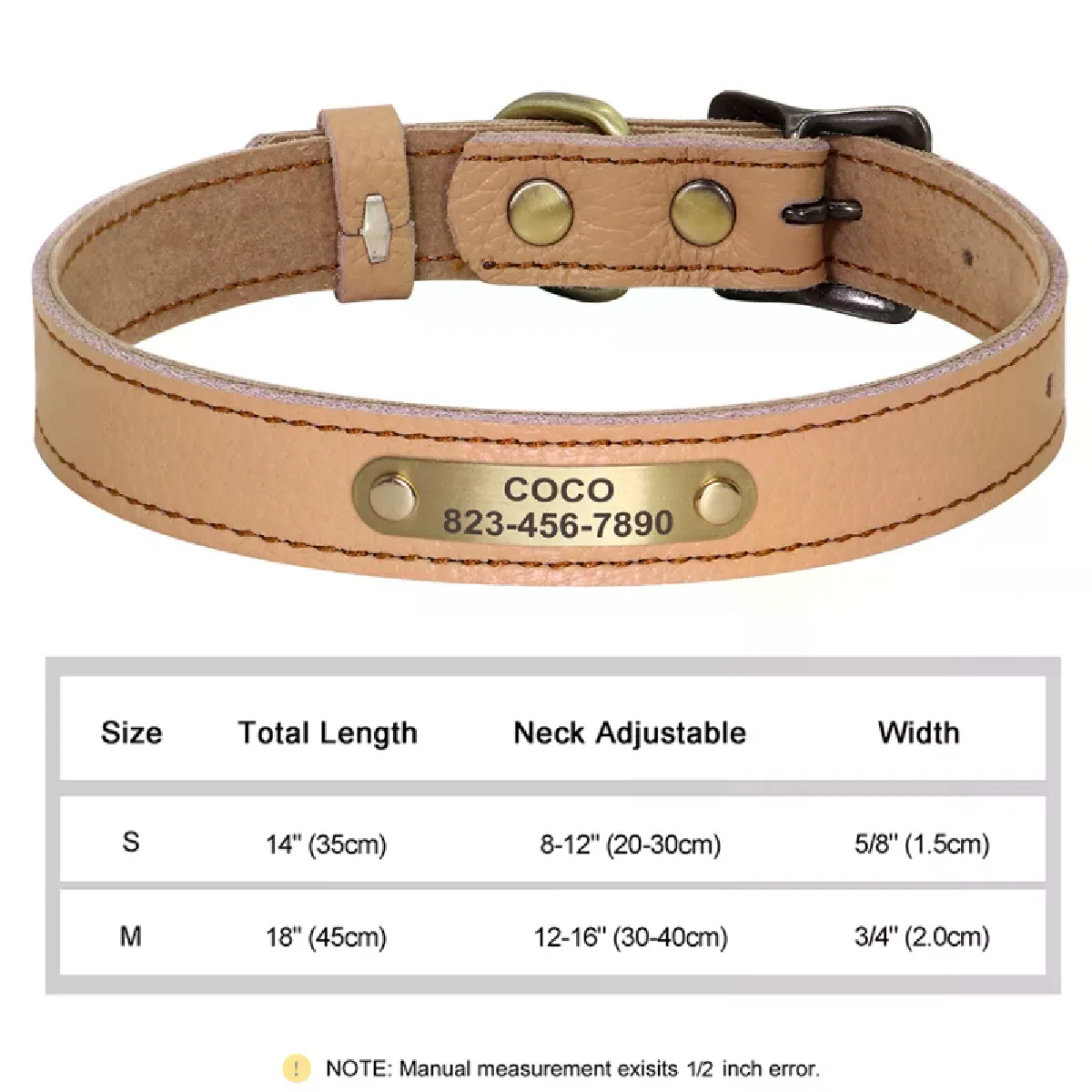 Collier personnalisé en cuir pour chat/chien Bling Nom personnalisé ID Chaton Collier pour chien Colliers Accessoires pour animaux de compagnie pour chats pour petits chiens Yorkie~00711