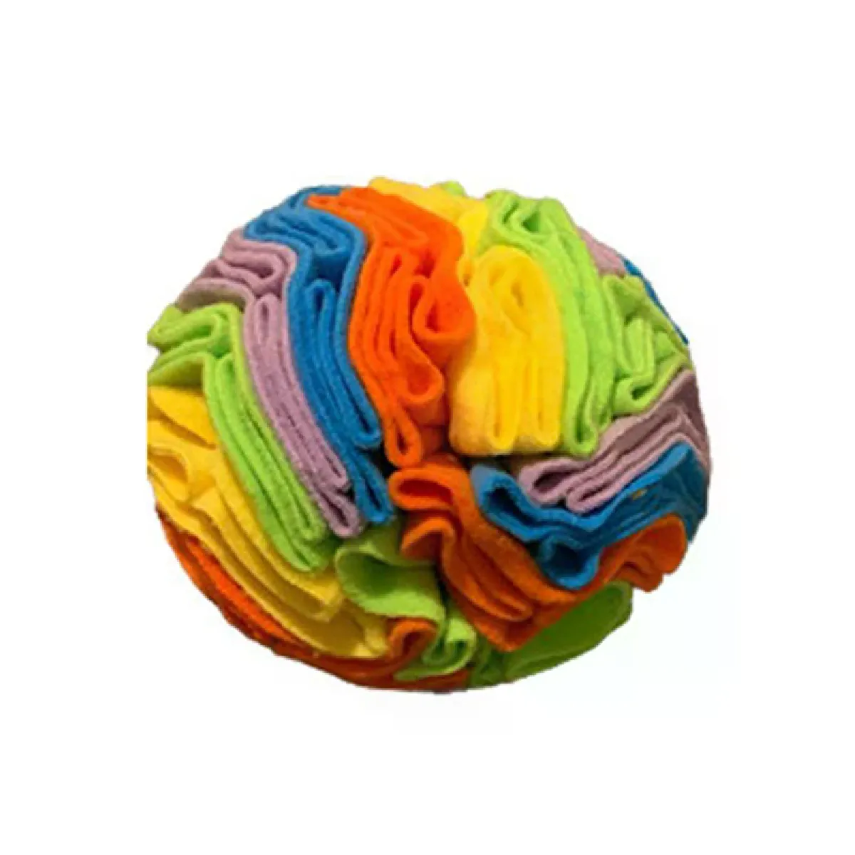 Meilleurs prix pour Jouet pour chien, balle puzzle colorée et pliable, jouet reniflant le nez, augmente le QI, apprentissage de la nourriture, jouet anti-stress pour manger lentement~03632