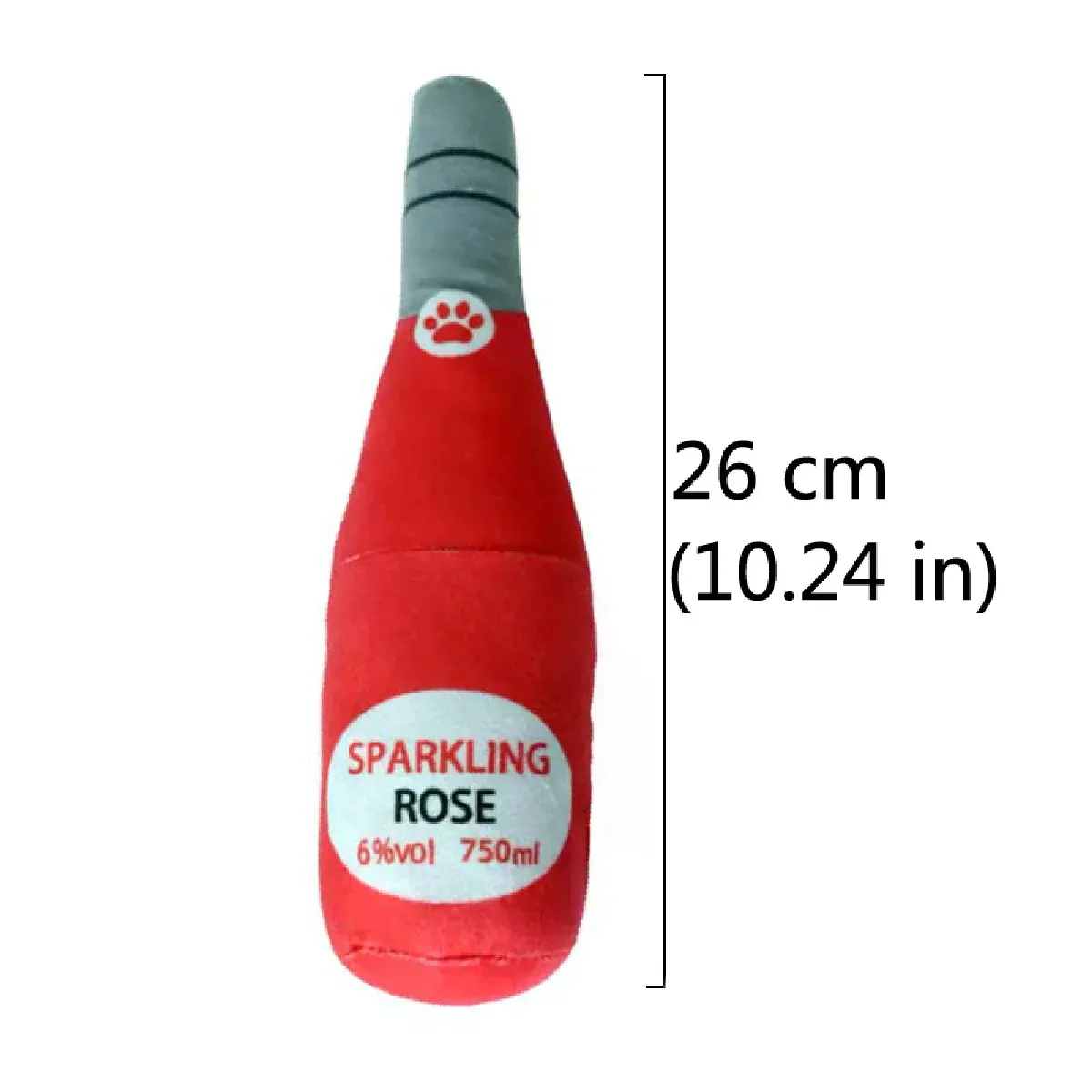 Meilleurs prix pour Jouets interactifs pour chiens en forme de bouteille de vin de champagne, jouet en peluche pour animaux de compagnie, jouet à la vodka, grinçant, résistant aux morsures, fournitures pour animaux de compagnie, whisky~03096