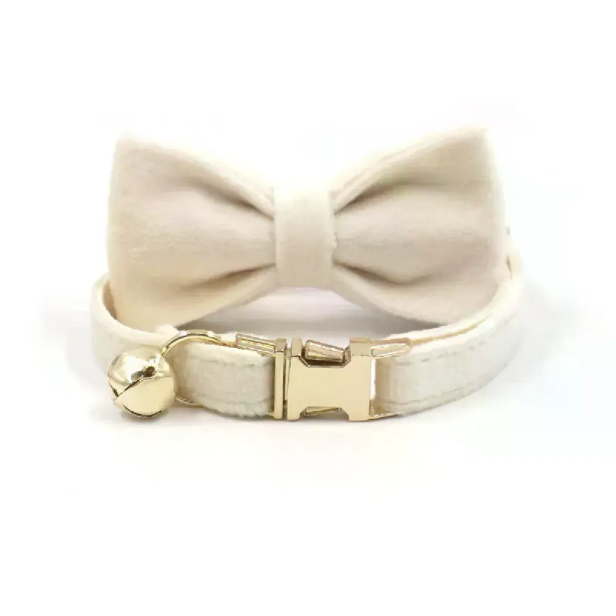 Collier personnalisé en velours pour chat, gravure d'identification, étiquette nominative, collier pour chat, chiot, chaton, nœud papillon avec cloche, collier personnalisé pour petit chien~01943