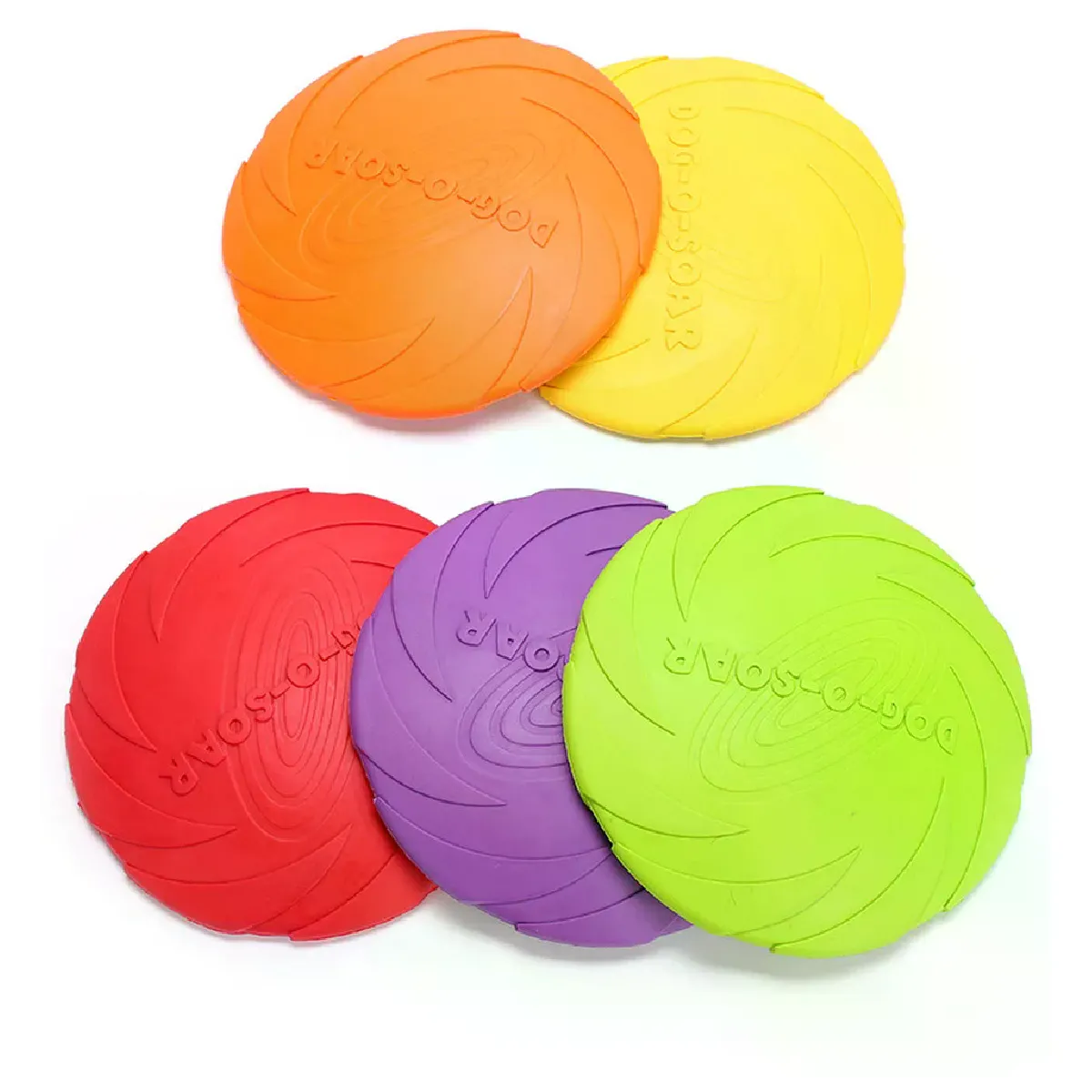 Meilleurs prix pour Jouet mignon et de meilleure qualité en silicone pour chien et chat, soucoupe volante, jeu pour chien, disques volants, résistant à la mastication, entraînement interactif pour chiots, fournitures pour chiens~02165
