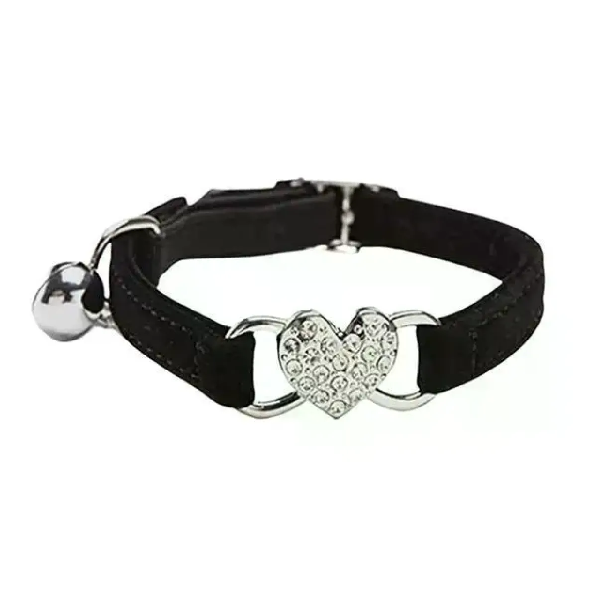Collier mignon pour chaton, petit chiot, collier pour chat, nœud en velours, collier avec clochette pour chiens, chats, chihuahua, yorkshire~00839