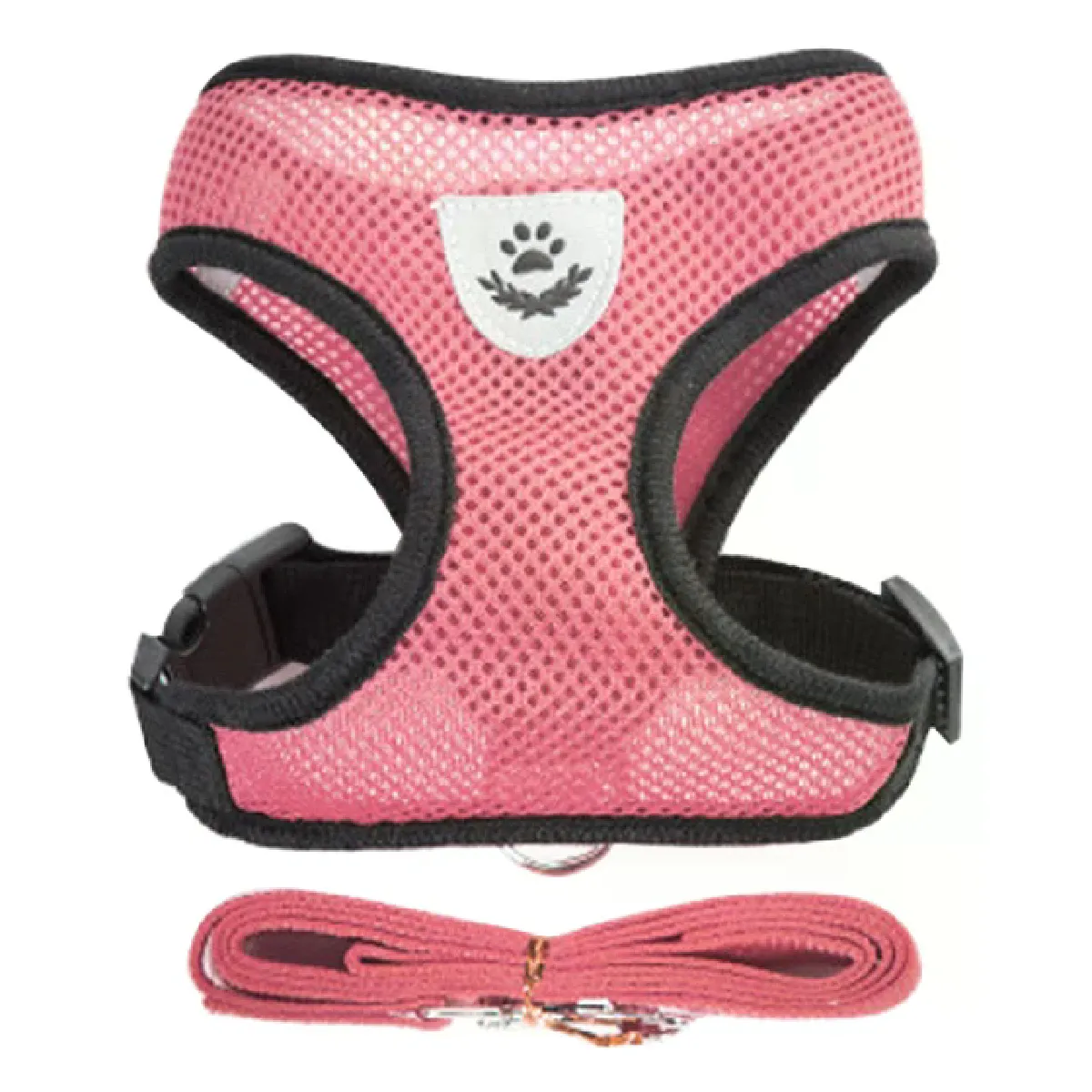 Meilleurs prix pour Harnais pour chat, ensemble corset réglable, laisse rétractable pour collier de chien, harnais en maille respirante pour animaux de petite et moyenne taille, laisse pour chiens~01707