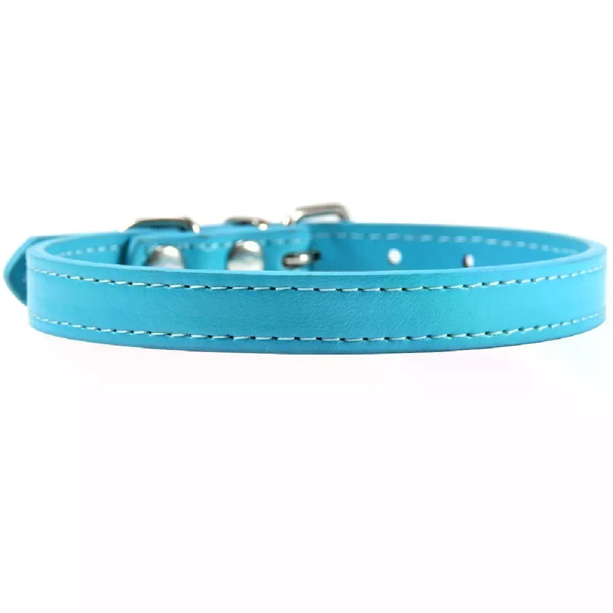 Collier en cuir coloré pour chiot et chat, collier mignon pour chaton, nom personnalisé, collier pour chat, fournitures pour chien, accessoires, harnais~00622