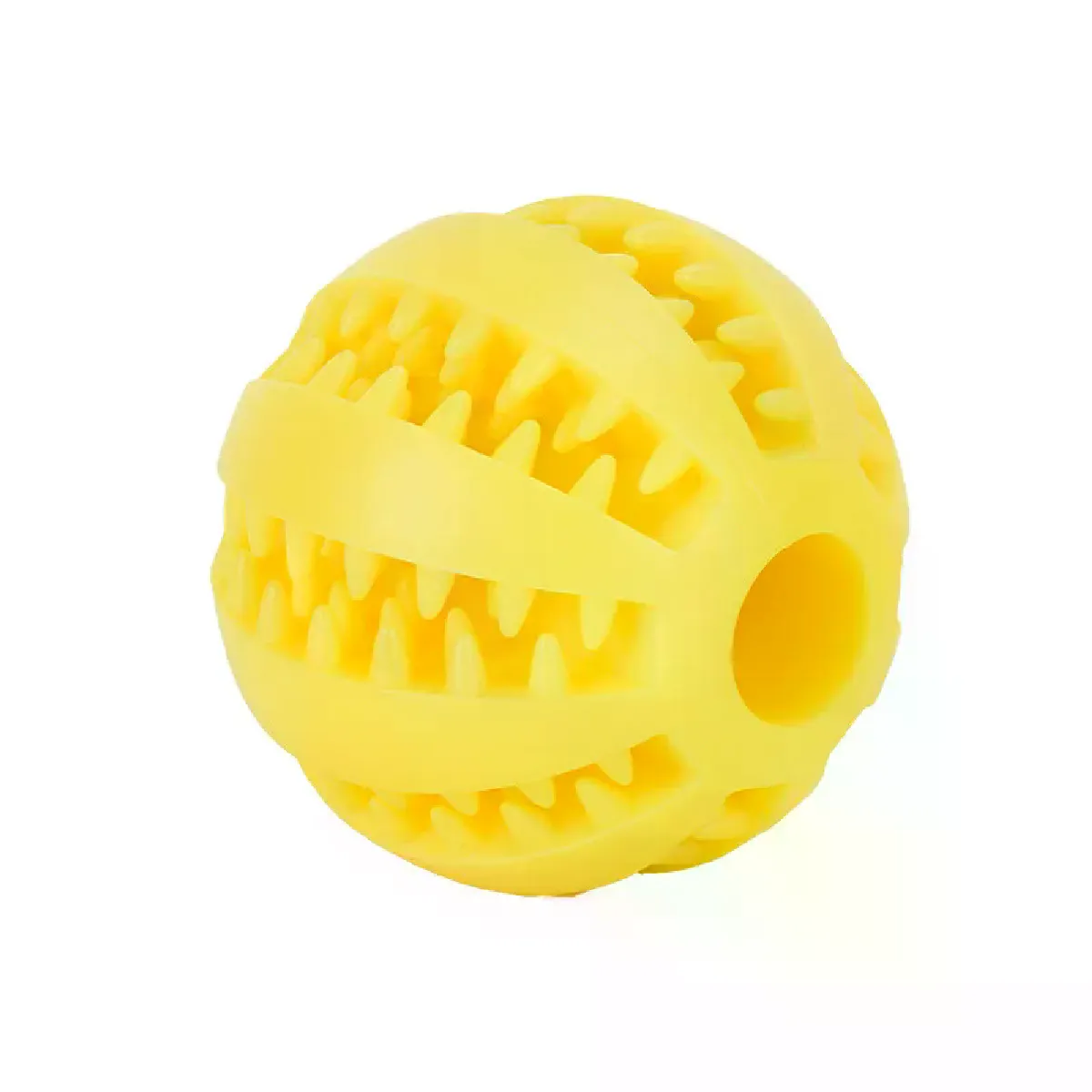 Comparer les prix de Jouets pour chiens doux, jouet amusant, balle élastique interactive, jouet à mâcher pour chien, jouet pour dents de chien, balle de nettoyage des aliments, balle en caoutchouc très résistante pour chien~03268