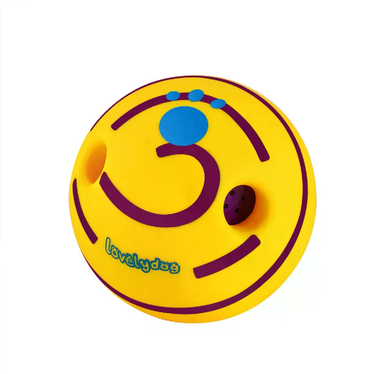 Comparer les prix de Jouet pour animaux de compagnie - Jouet de guérison pour chien Balle sonore et rigolote Balle à mâcher pour animaux de compagnie Molaires roulantes pour soulager l'ennui~02527