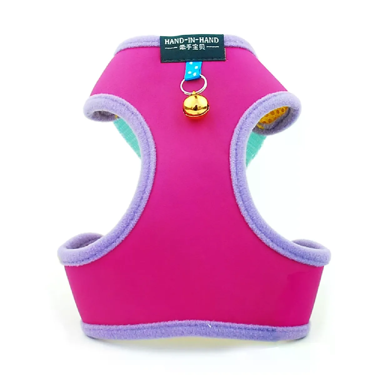 Comparer les prix de Harnais réglable avec clochette pour chat et chaton, collier en similicuir pour chien de taille moyenne~01740