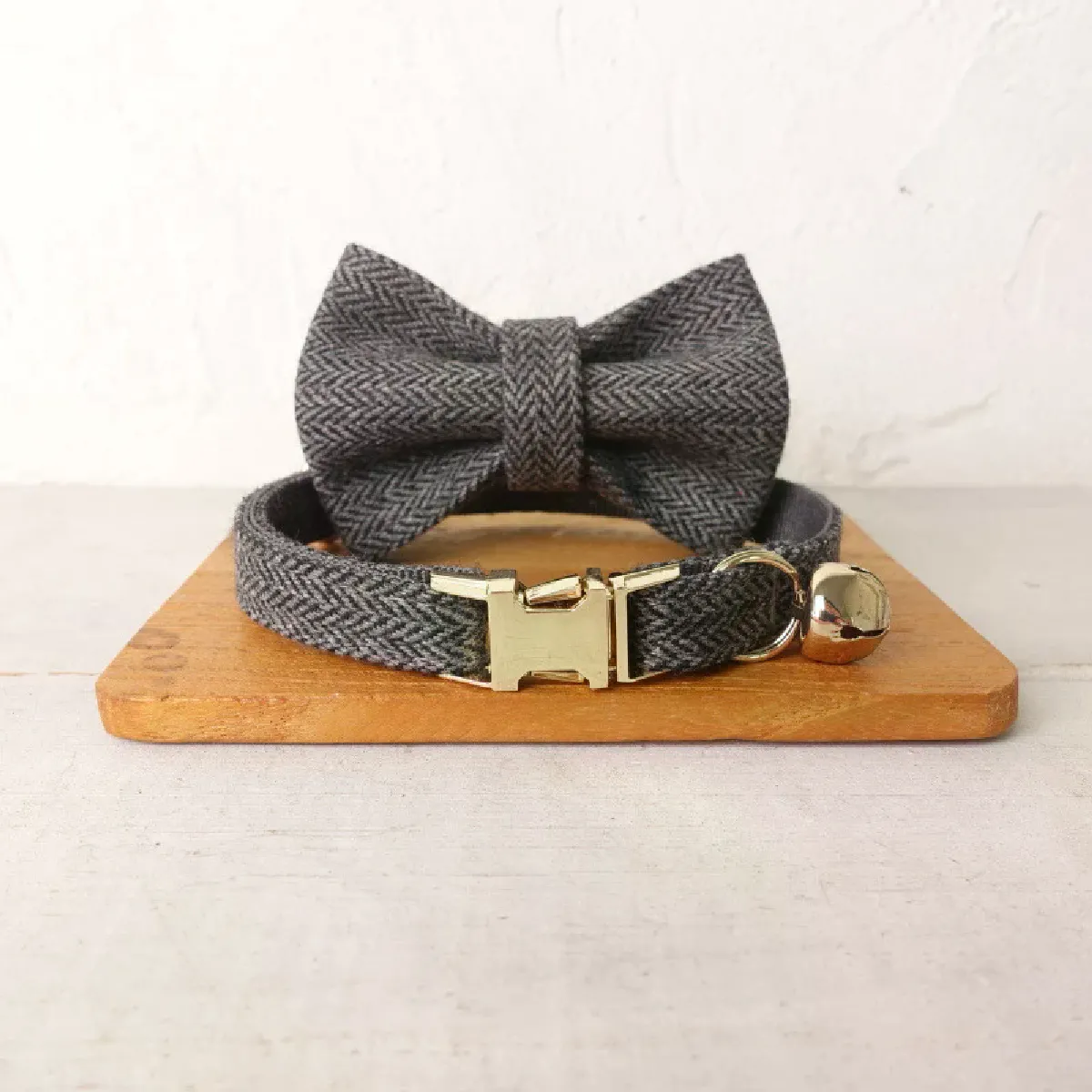 Collier pour chat avec clochette et plaque signalétique gravée personnalisée, colliers pour chatons, collier pour chat personnalisé pour petits chiens, Chihuahua, Yorkshire~01806