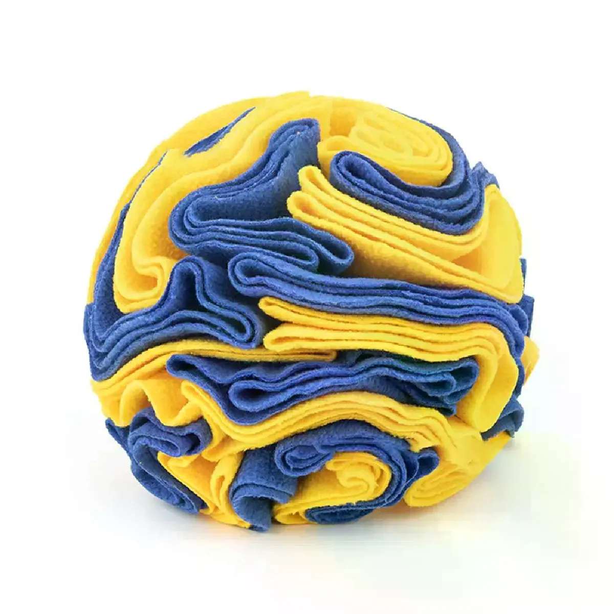 Meilleurs prix pour Jouet pour chien, balle puzzle colorée et pliable, jouet reniflant le nez, augmente le QI, apprentissage de la nourriture, jouet anti-stress pour manger lentement~03444