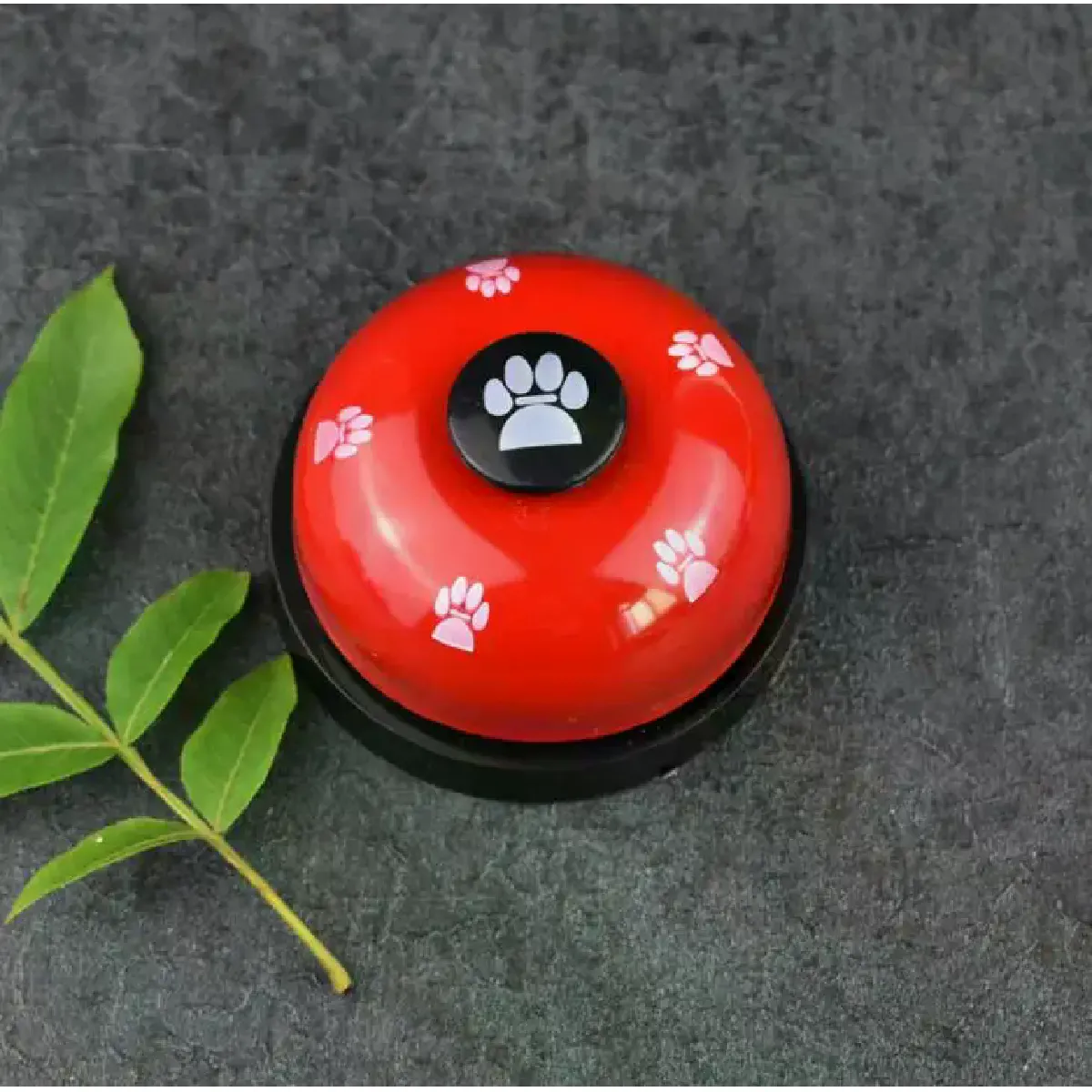 Meilleurs prix pour Nouvelle cloche de réception pour animaux de compagnie, jouet interactif pour chien, jouet de dressage pour animaux de compagnie, balles, collier pour chaton, rappel de nourriture pour chien, cloche d'alimentation~03507