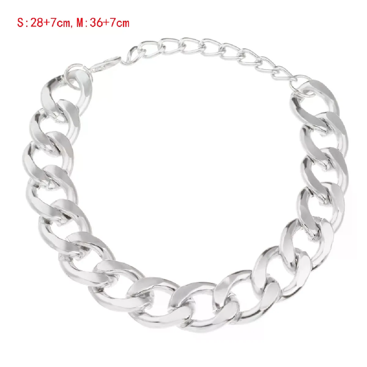 Meilleurs prix pour Collier en aluminium punk doré, argenté et noir pour chien, accessoire photo pour petits et grands chiens, 28/36/45 cm~01765