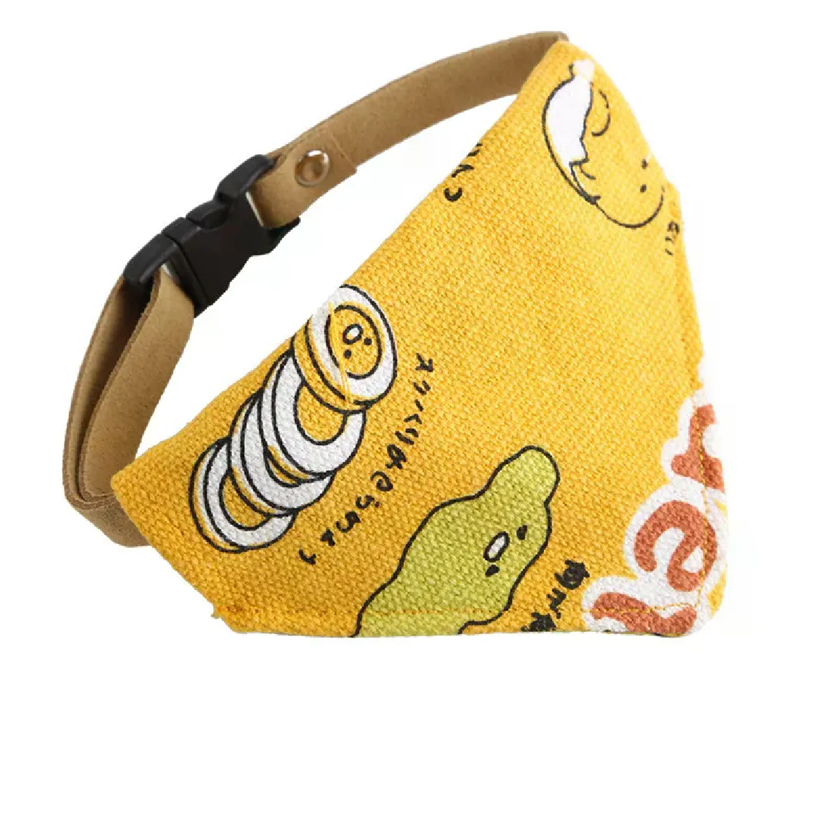 Collier réglable avec foulard pour chats et chiens, collier triangulaire avec foulard et coquillages pour chats et chats~00987