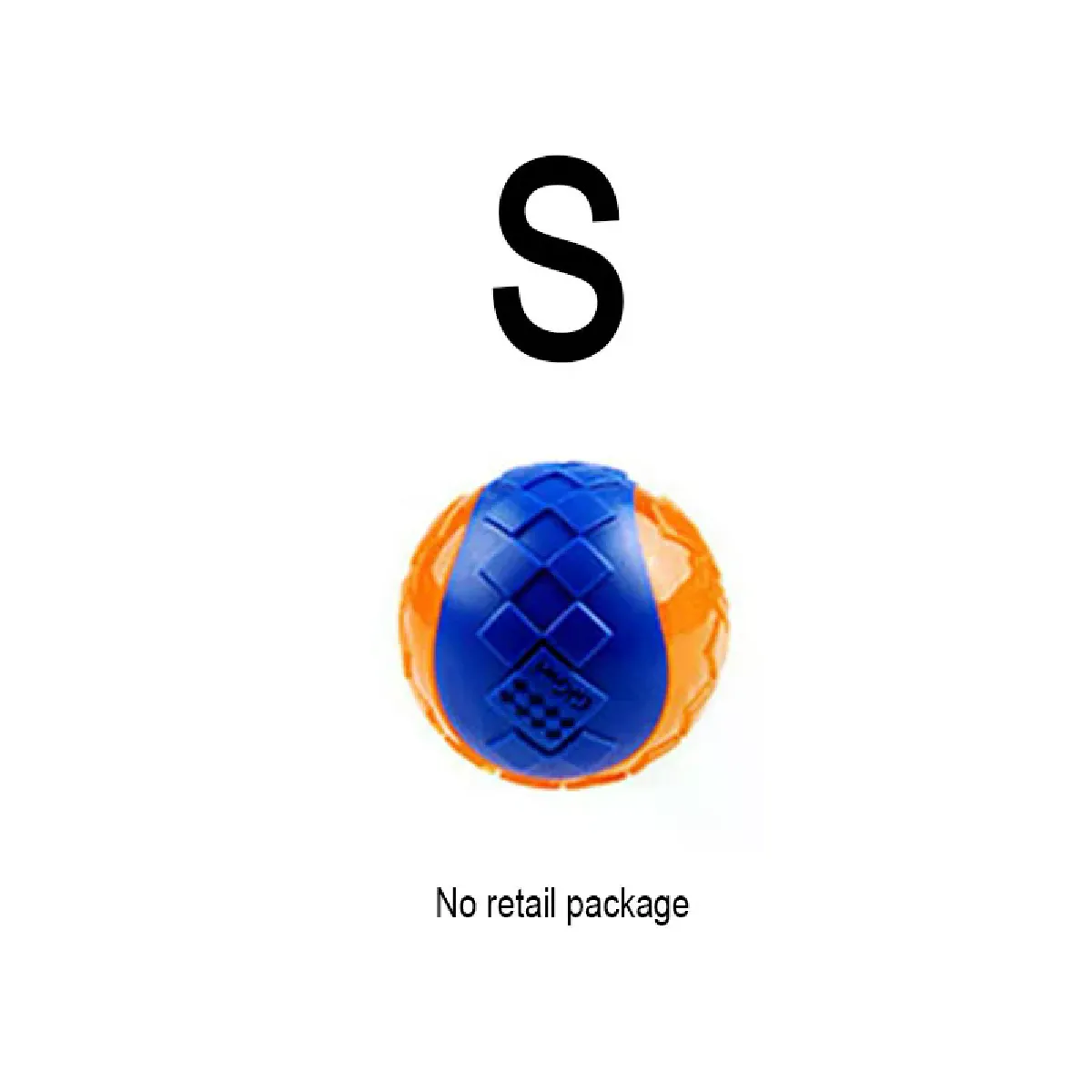 Meilleurs prix pour Jouet couineur pour chien, jouet à mâcher en caoutchouc naturel non toxique, jeu d'extérieur pour petits et grands chiens, balle amusante pour accessoires pour chiens~02912